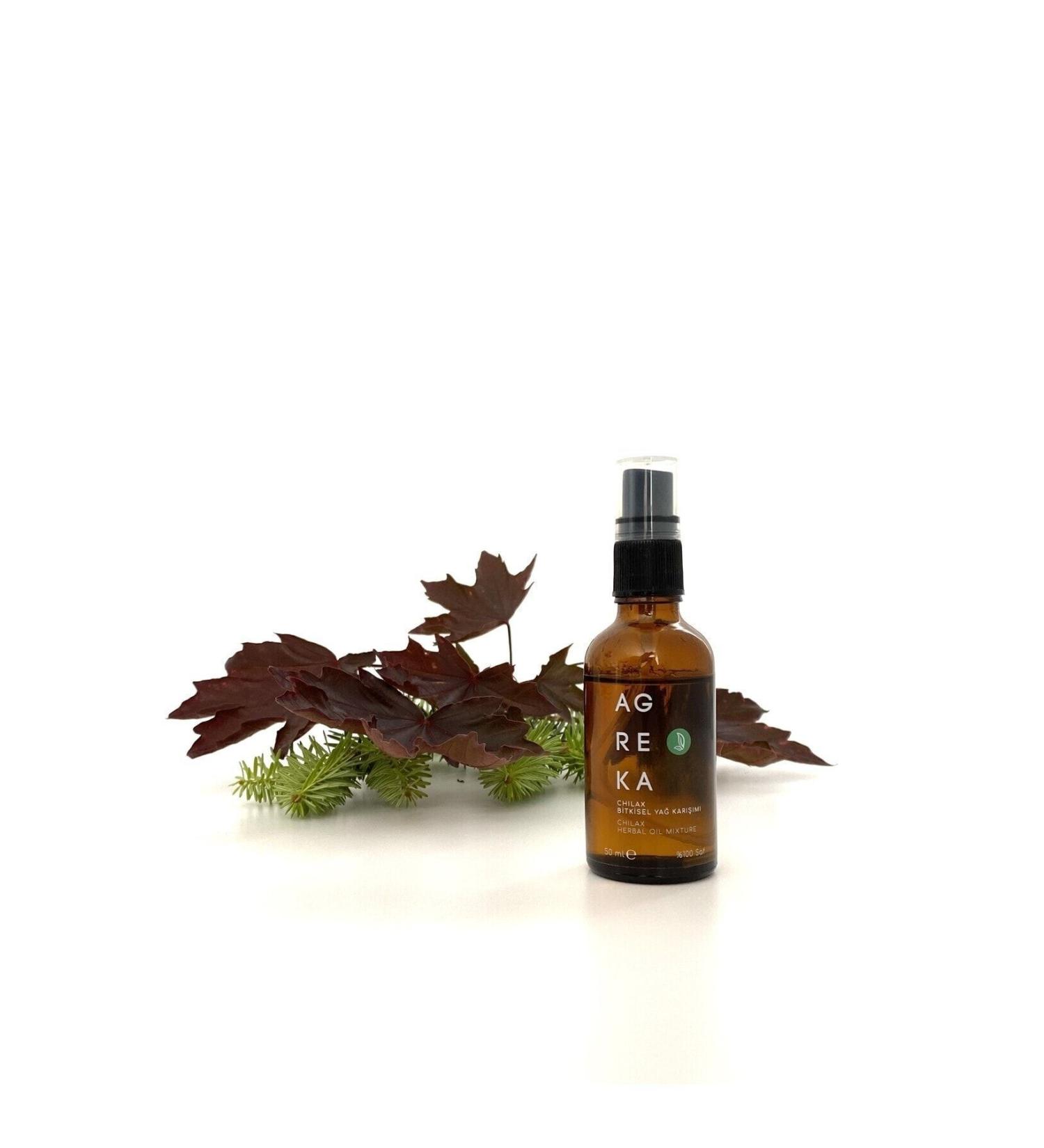 Agreka Chilax Herbal Oil Mixture 50 ml / Cold Weather / Breath