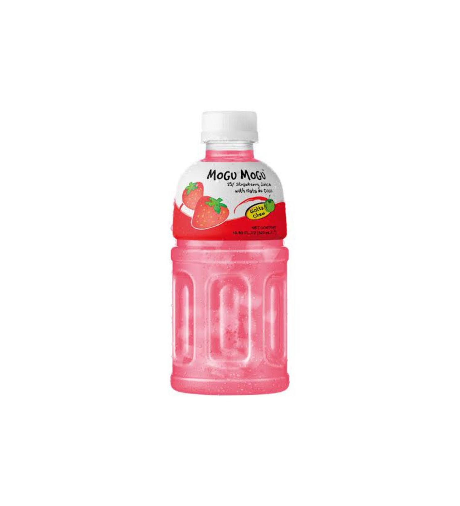 mogumogu Mogu Mogu Lychee Drink with NATA de Coco (Gotta Chew) 320ml