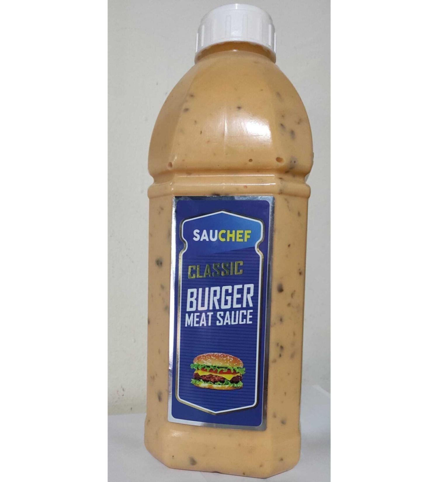 SAUCHEF Hamburger Meat Sauce Burger Meat Sauce 2100 G - Buy Online on GoSupps.com