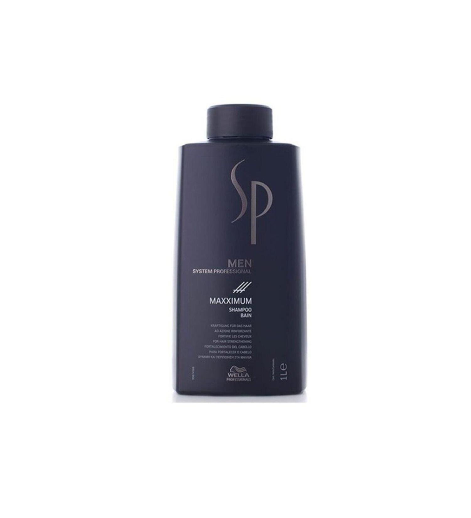 Wella Sp Men Maxximum Anti-Hair Loss Shampoo 1000 Ml_ GKProduct245