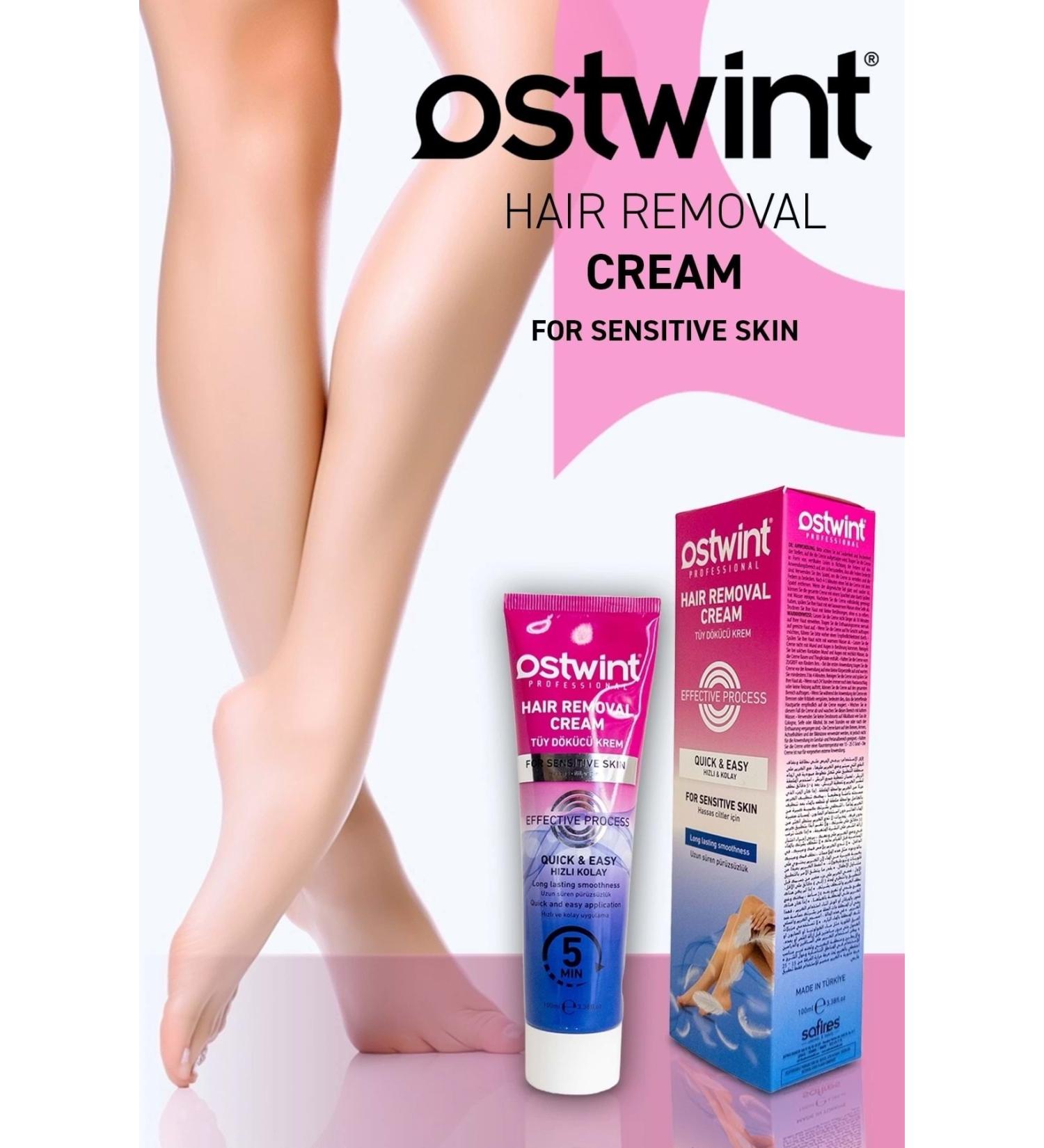 Ostwint Sensitive Skin Hair Removal Cream 100 ml Women - Buy Online on GoSupps.com