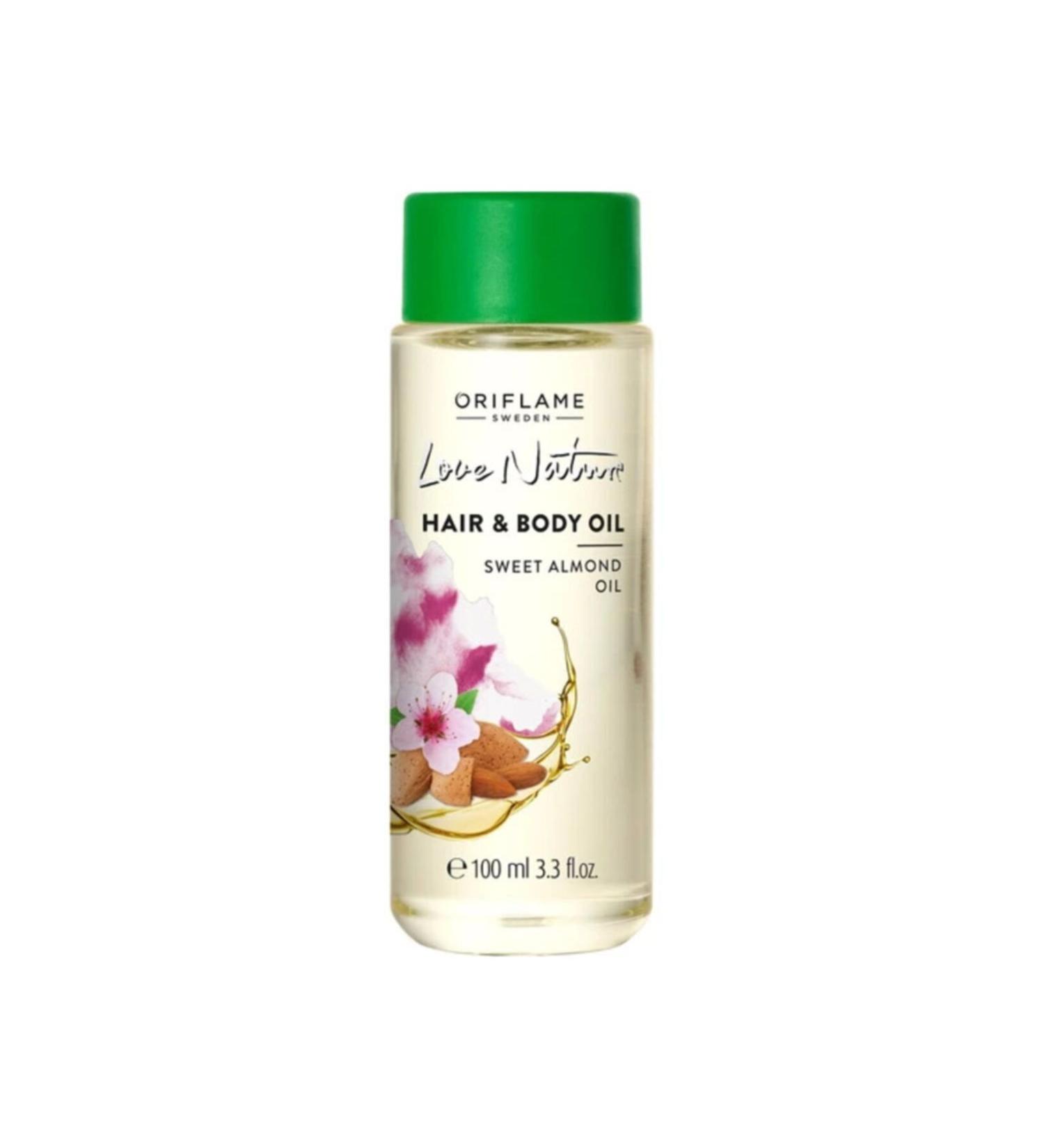 Oriflame Sweet Almond Hair and Body Oil
