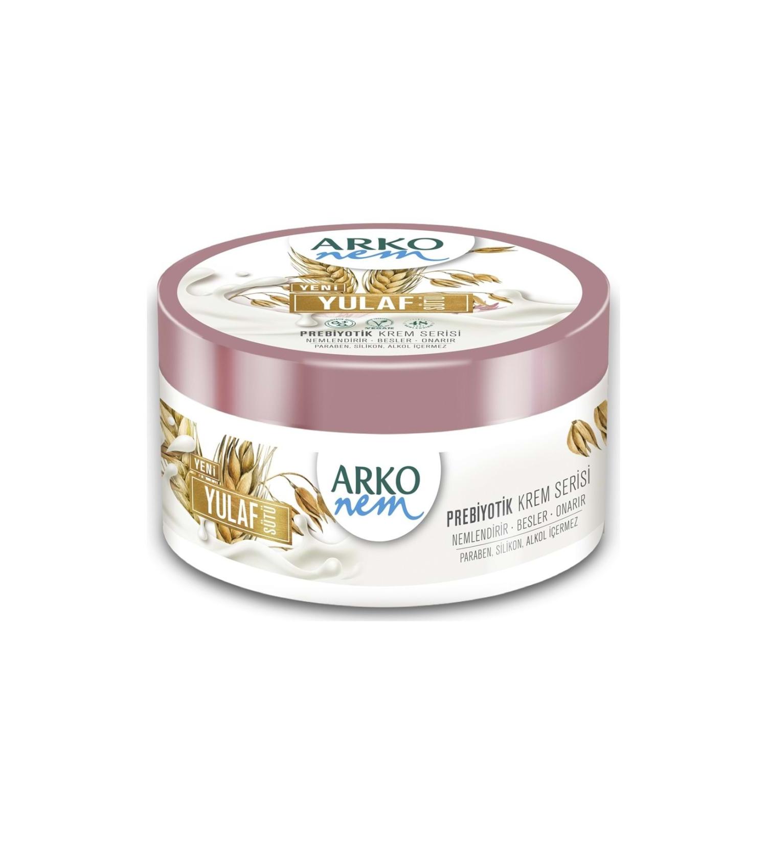 Arko Nem Prebiotic Moisturizing Cream Oat Milk 250 Ml