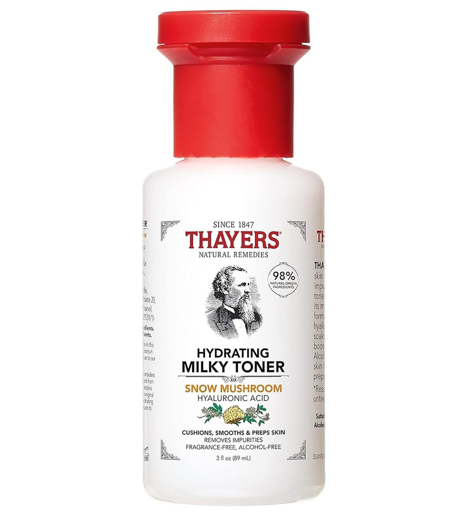 Thayers Snow Mushroom & Hyaluronic Acid Moisturizing Facial Toner 89ML - Buy Online on GoSupps.com