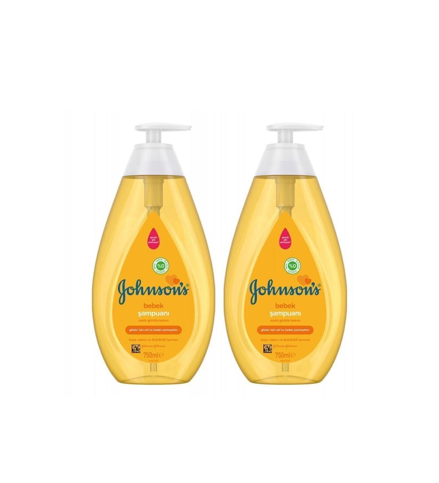 Johnson's Baby Baby Shampoo 750 ml 2 Pack