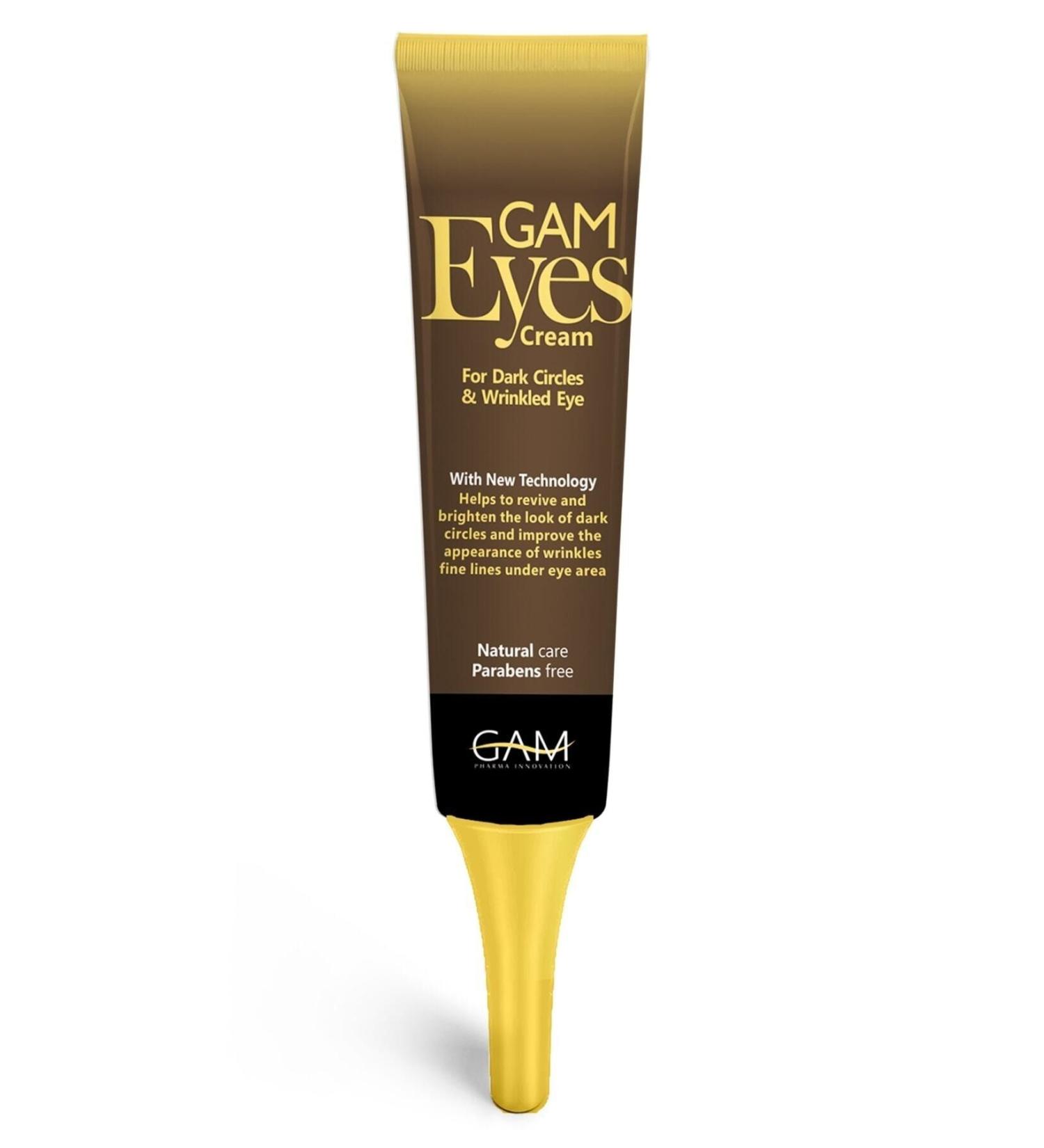 GAM Care Cream for Dark Circles and Wrinkles Under the Eyes 25ml