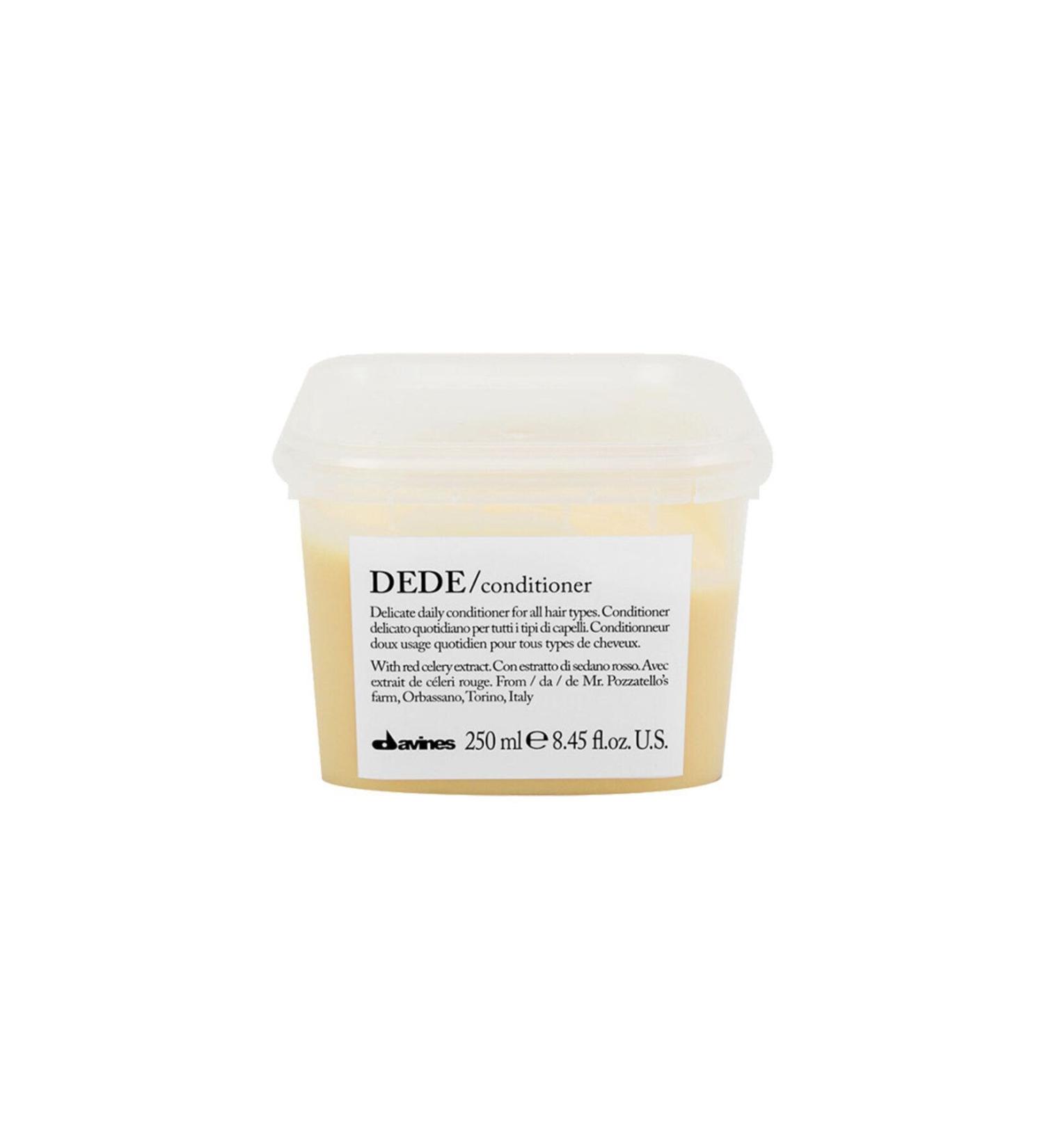 Davines DEDE PARABEN-FREE SENSITIVE CONDITIONER FOR ALL HAIR TYPES (250ML) EVA-NO259