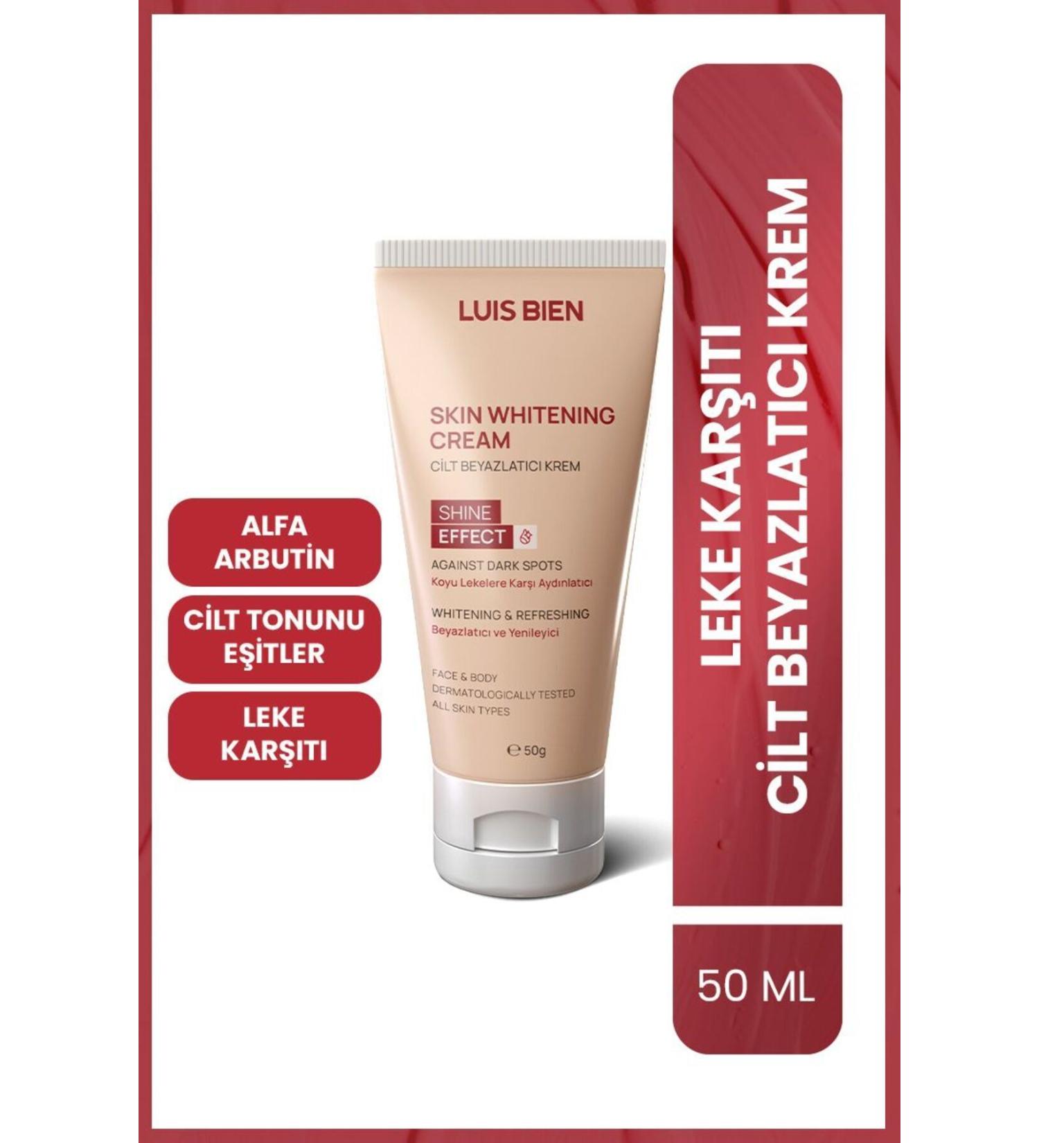 Luis Bien Skin Whitening Cream | Anti-Stain | Brightening Care | 50ml | Skin Whitening - Buy Online on GoSupps.com