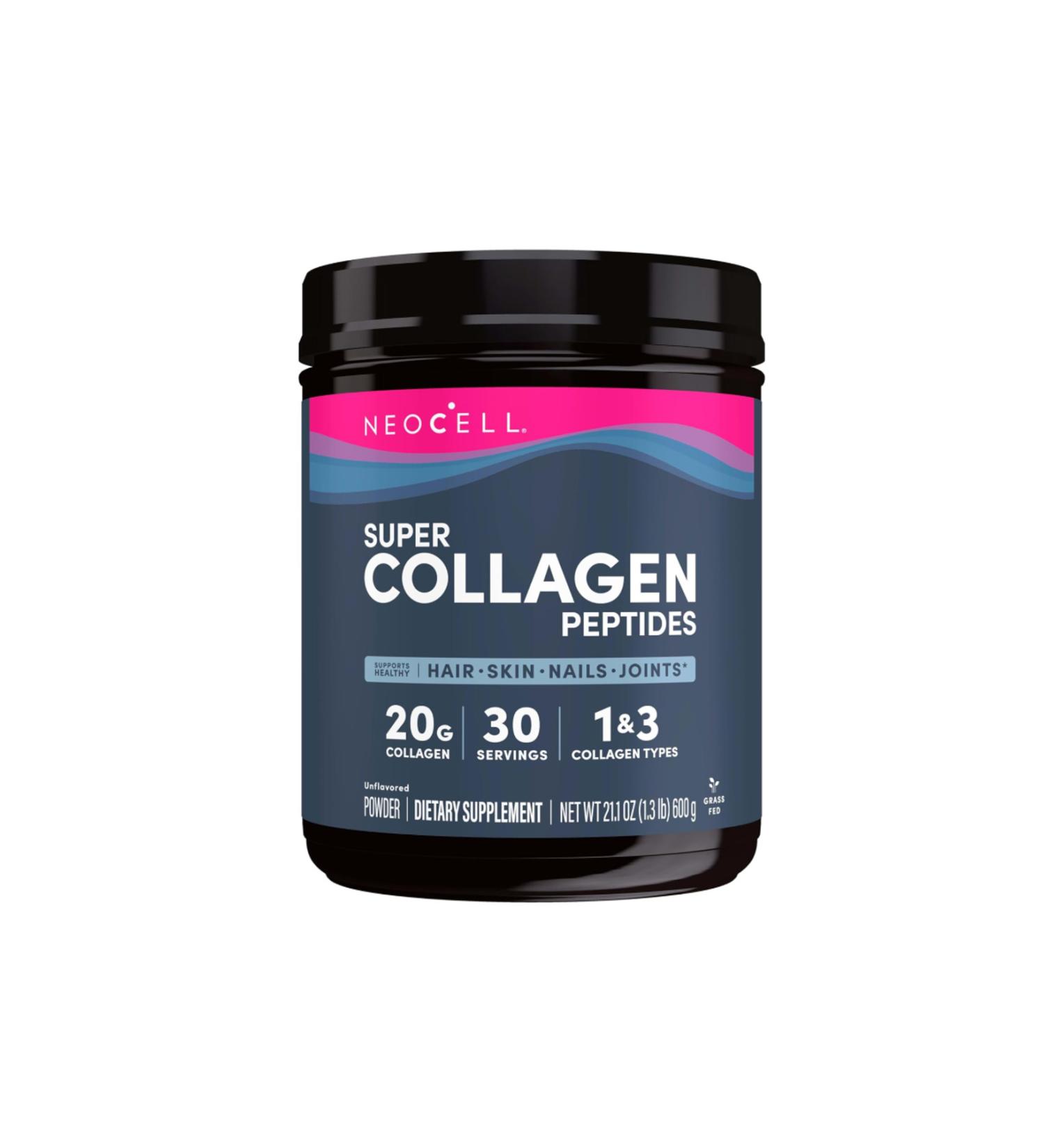 Neocell Super Collagen Peptides - Unflavored 600 (1.3lbs) 600gr - Buy Online on GoSupps.com