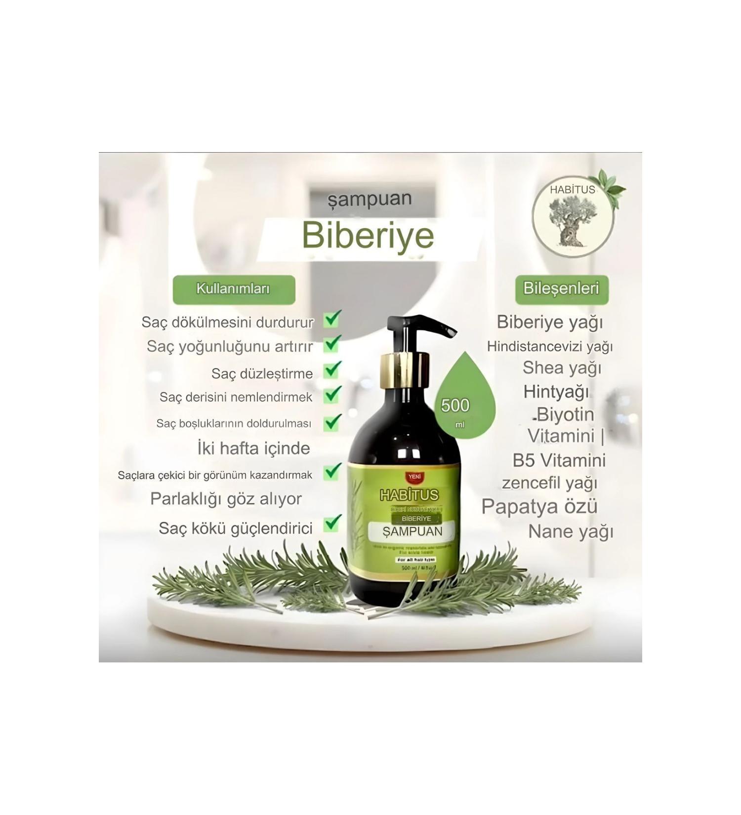 habitus Rosemary Shampoo 500ml