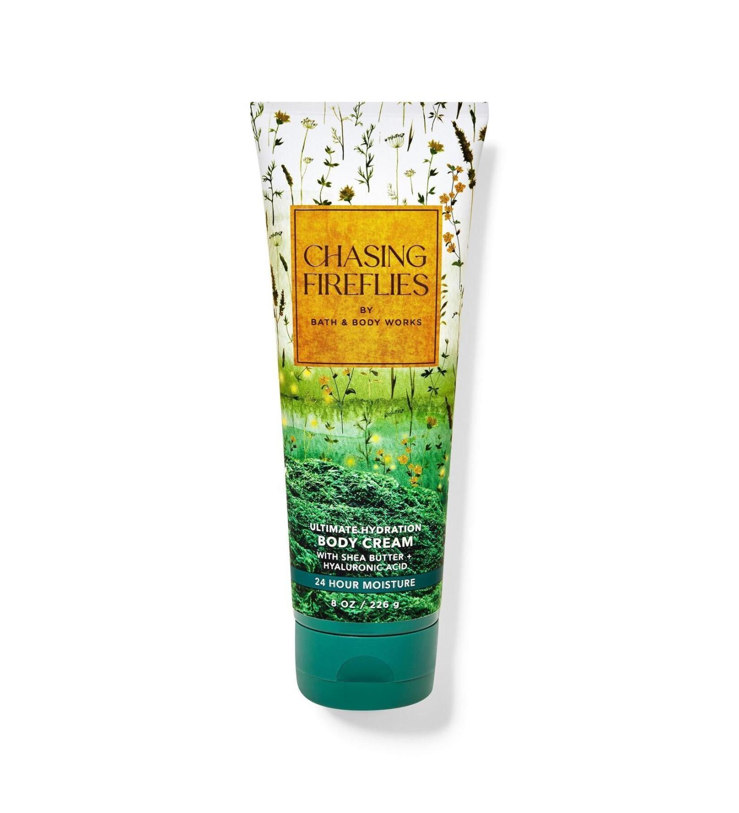 Bath & Body Works Chasing Fireflies Shea I eren V cut Kremi 226 G