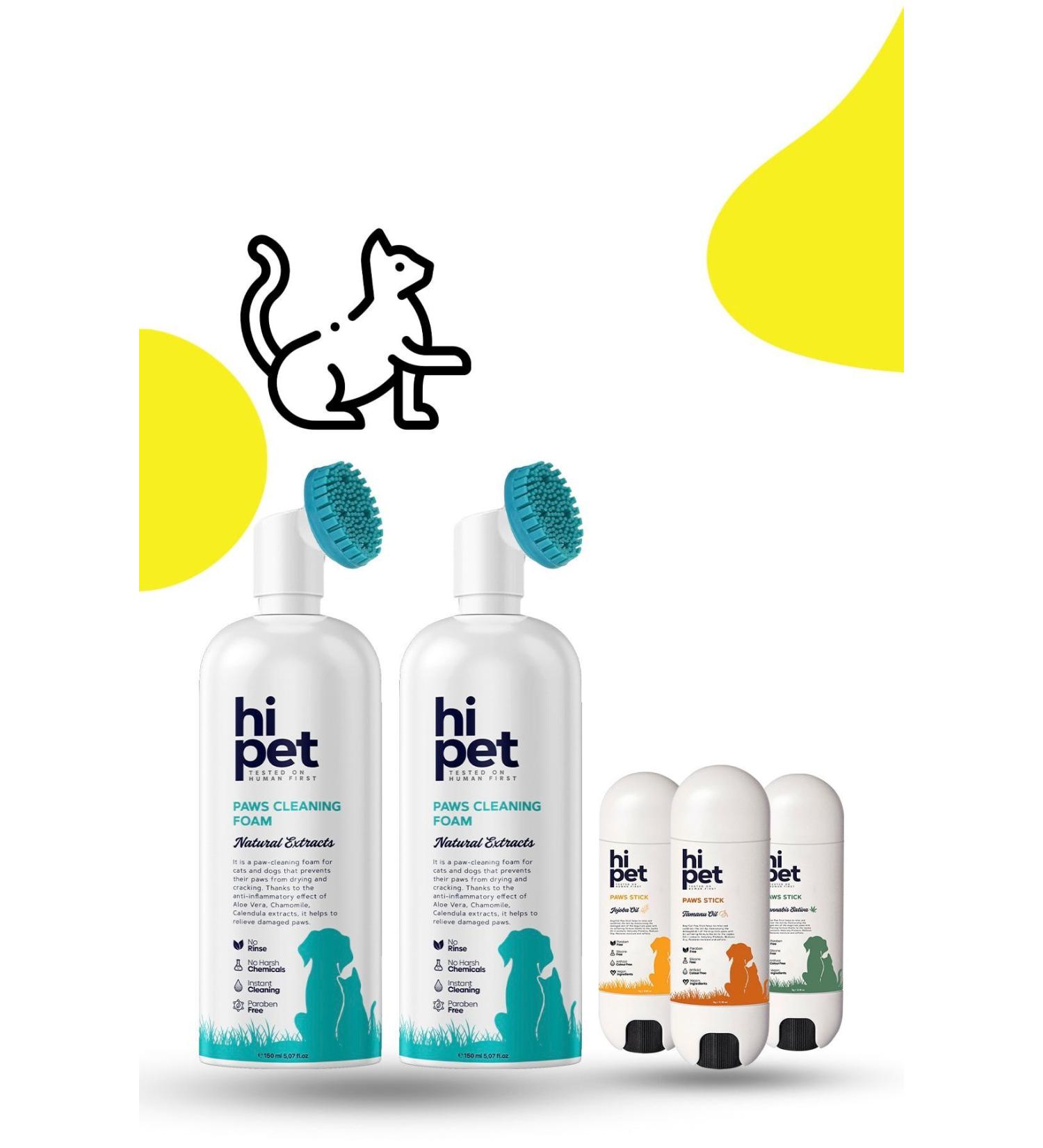 HiPet Cat Deep Paw Care Kit