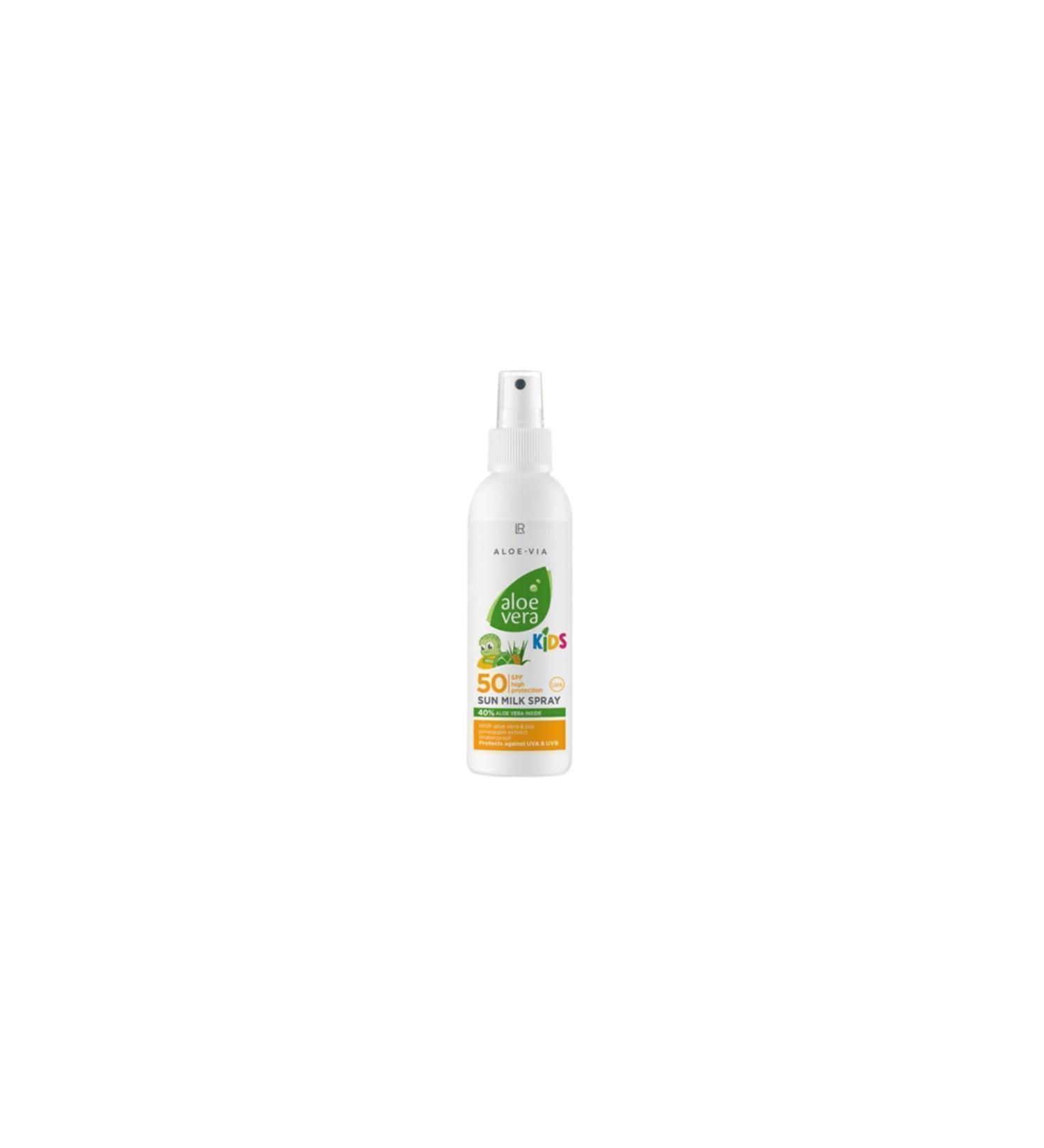 LR Aloe Vera Sun Milk Spray for Children Spf 50