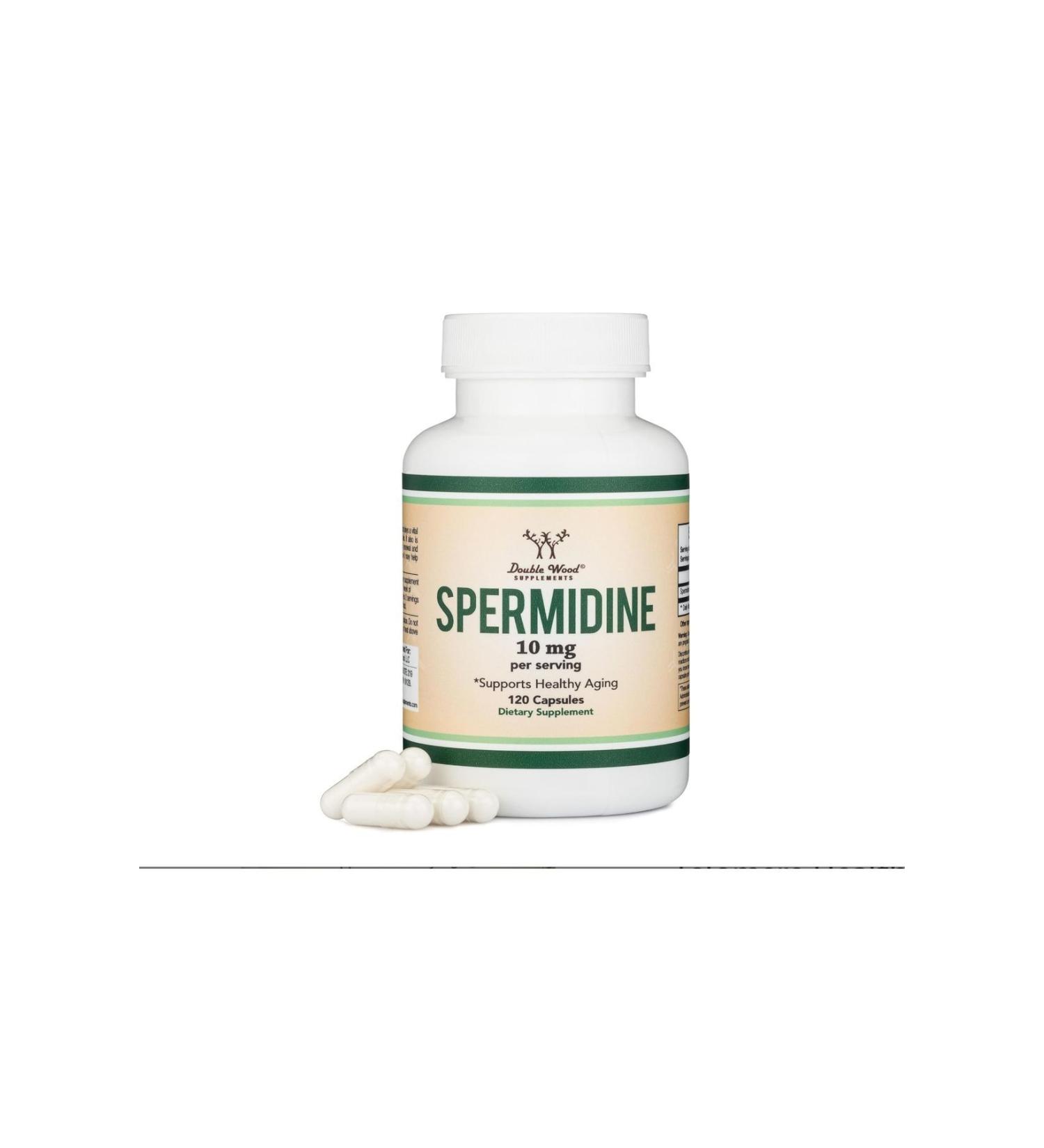 DOUBLE WOOD Spermidine 5 mg 120 Capsules
