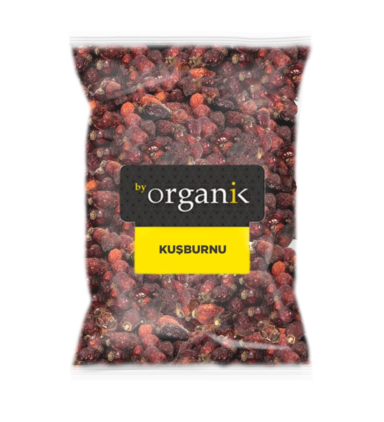 BY ORGANIC Dried Rosehip 500 gr (Naturally Dried Sifted Additive-Free)