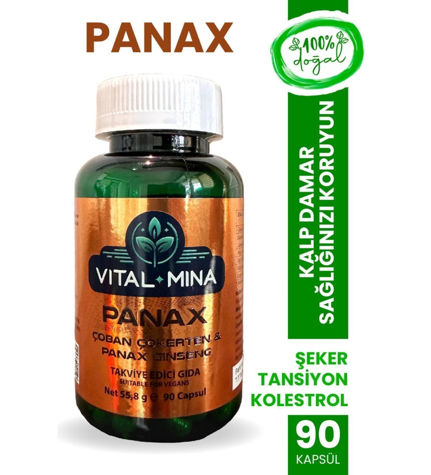 VITAL M NA PANAX Ginseng Shepherd Collapse 90 Capsules - Buy Online on GoSupps.com