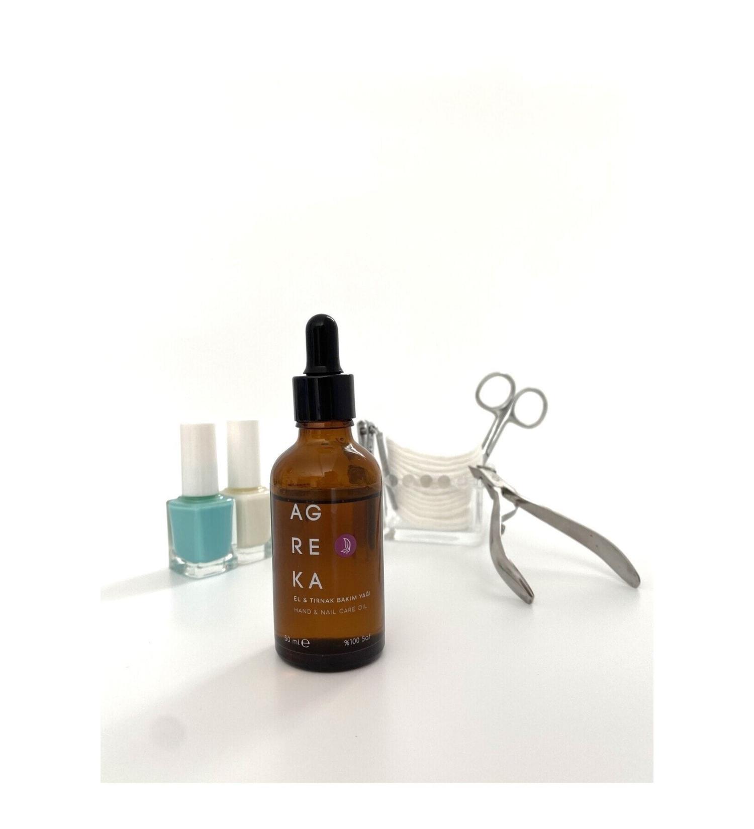 Agreka Hand and Nail Care Oil 50 Ml / Nail Strengthener