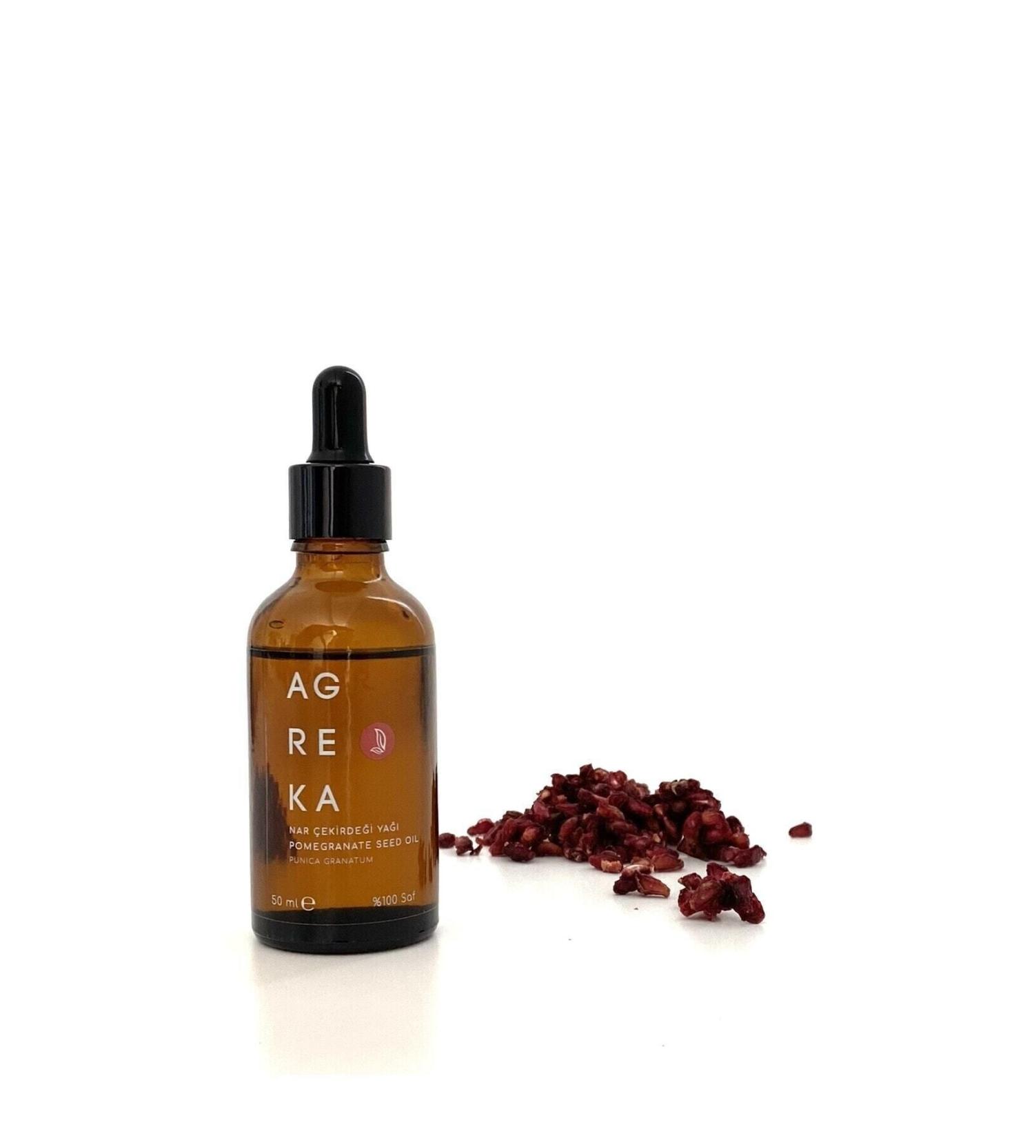 Agreka Pomegranate Seed Oil 50 ml / Cold Pressed / Skin Serum
