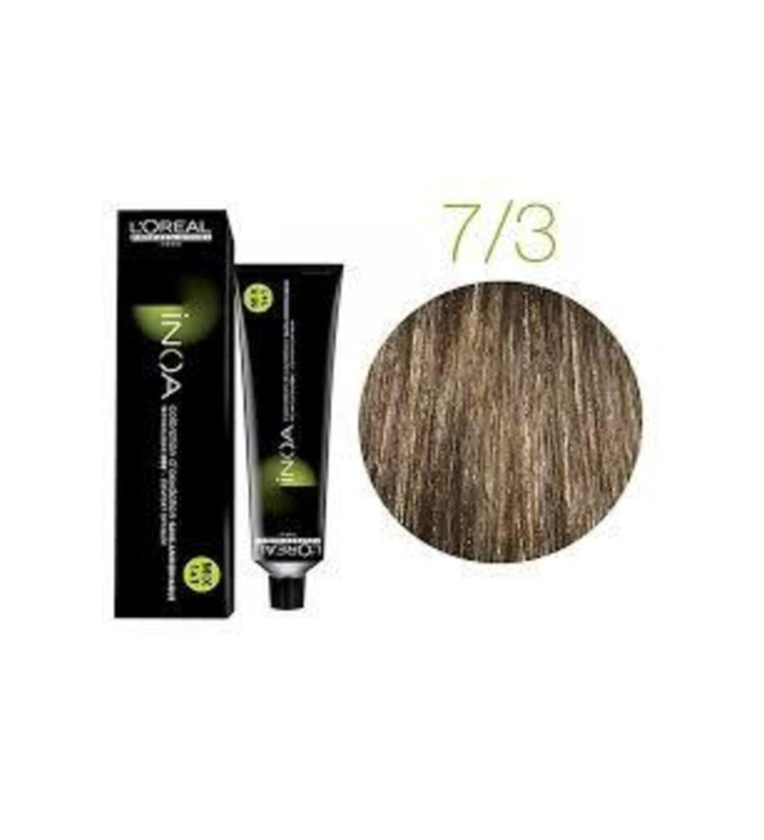 INOA 7.3 Number Blonde Dore Hair Dye 60 ml Oxidant-Free