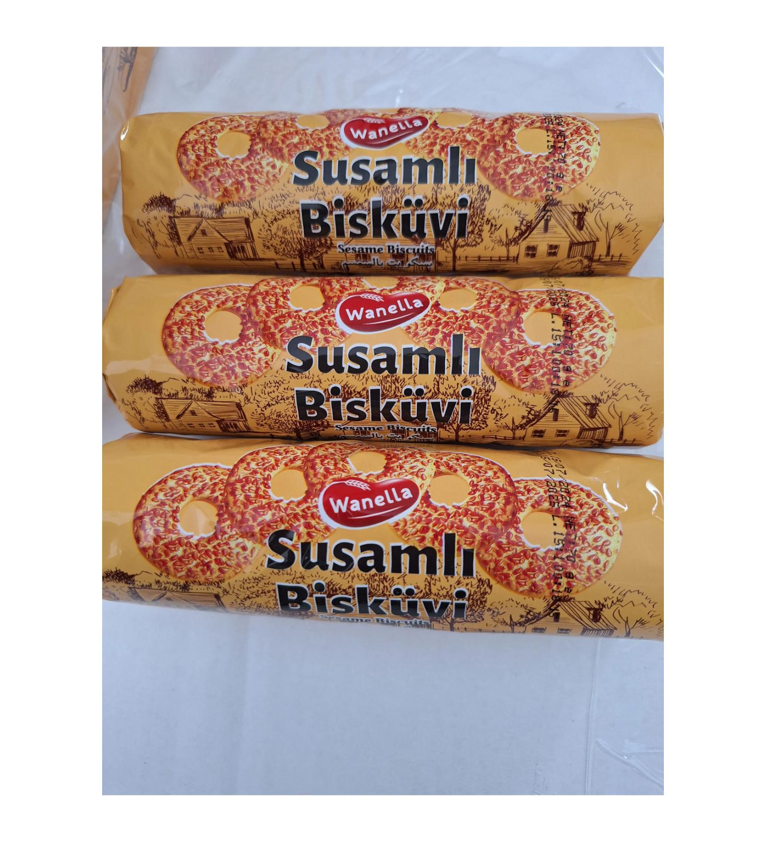 HAZALL Wanella Sesame Biscuits 70 gr - Buy Online on GoSupps.com