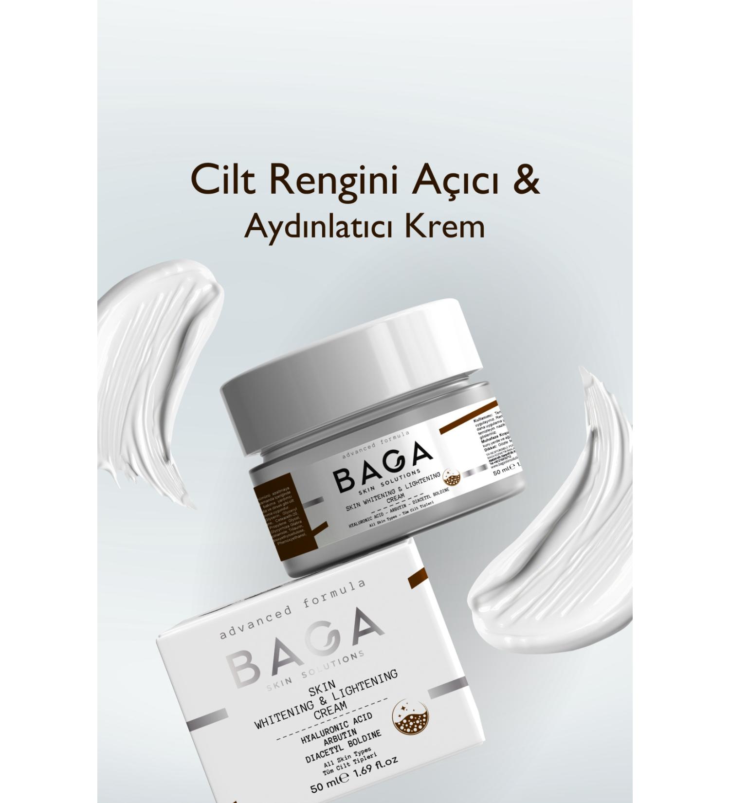 Baga Anti Dark Skin Lightening & Brightening Blemish Cream - Buy Online on GoSupps.com