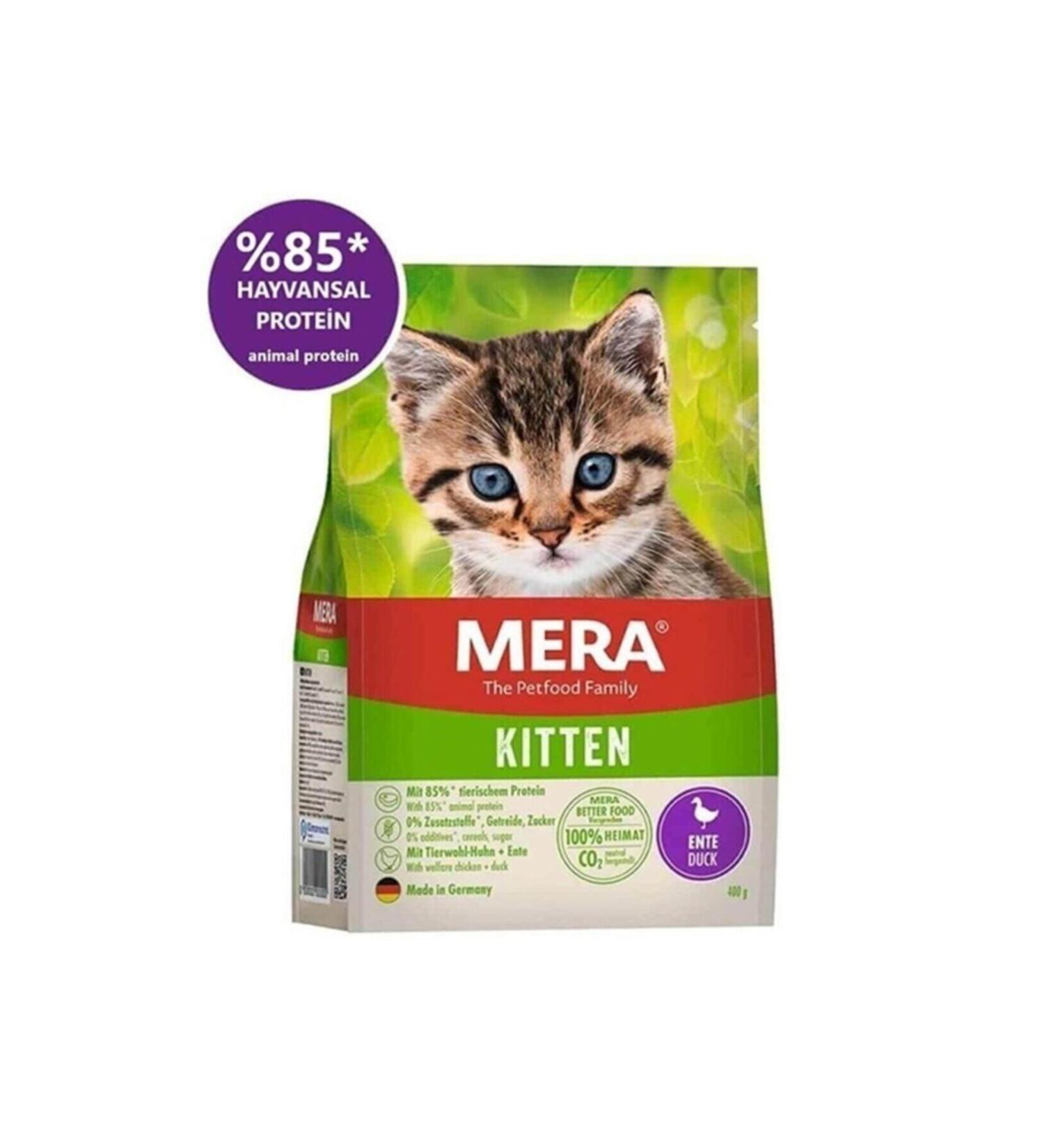 Mera The Petfood Family Mera Kitten Grain-Free Duck Kitten Cat Food 2 Kg