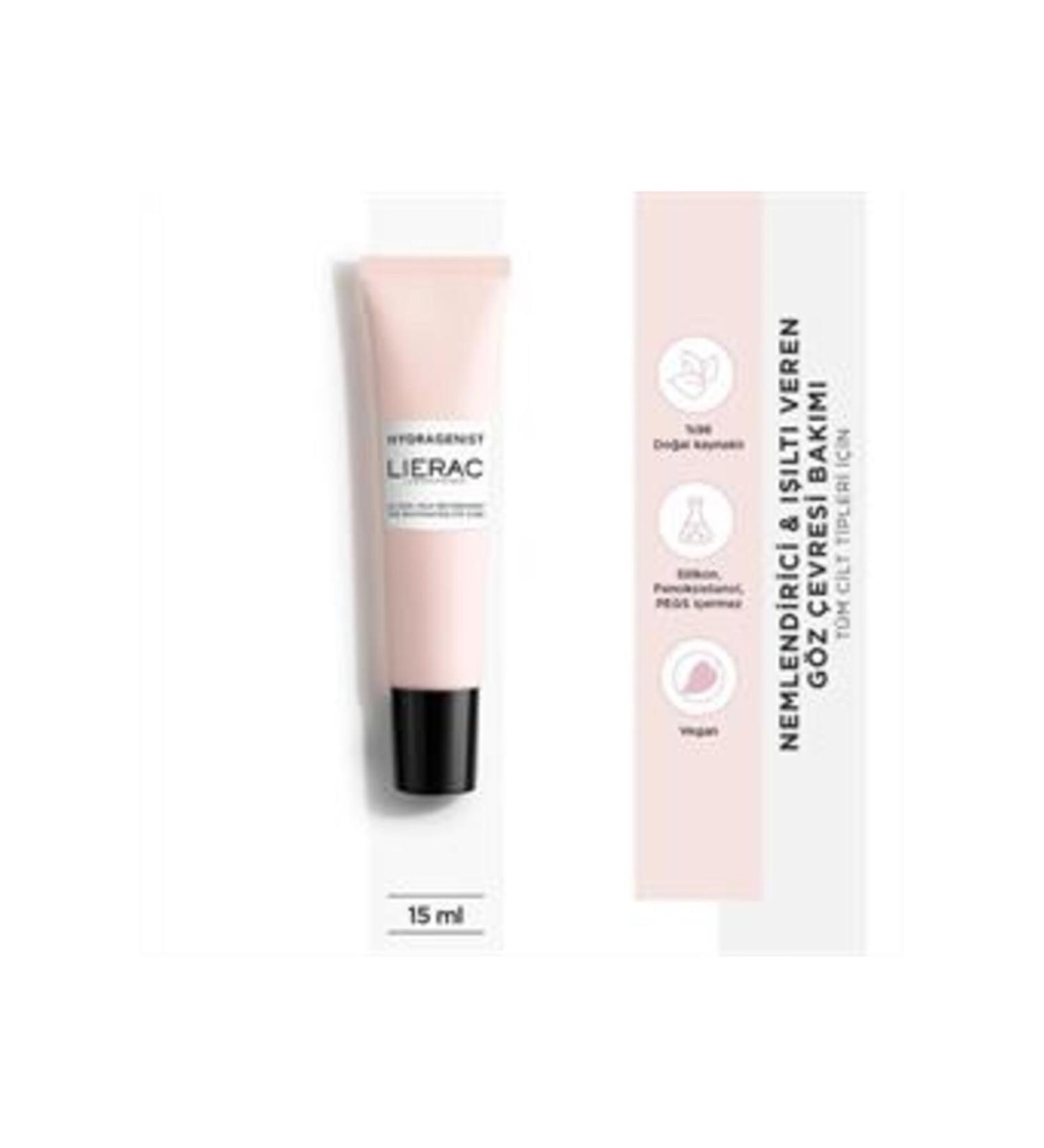 Lierac Hydragenist Rehydrating Brightening Eye Care Cream 15ml (SINGLE)