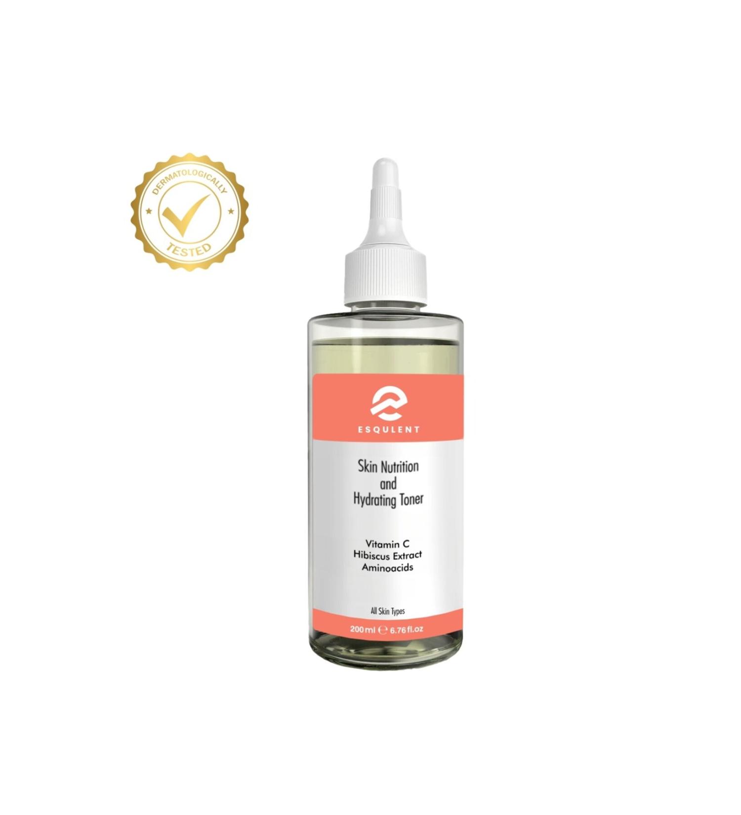 Esqulent Skin Nutrition and Hydrating Toner / Nourishing Revitalizing and Moisturizing Toner 200 ml - Buy Online on GoSupps.com