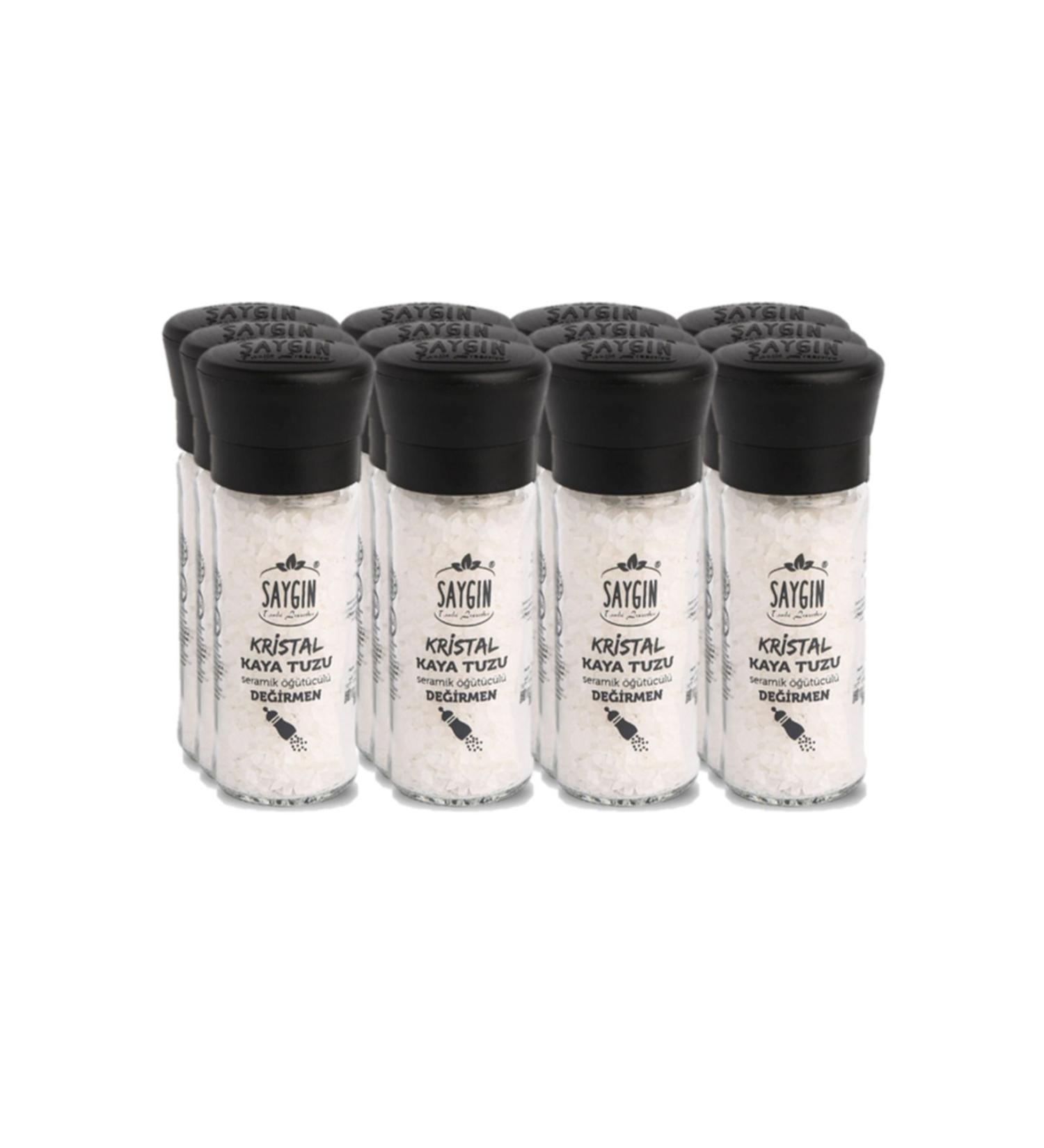 Sayg n Rock Salt Mill 110gr *12 PIECES