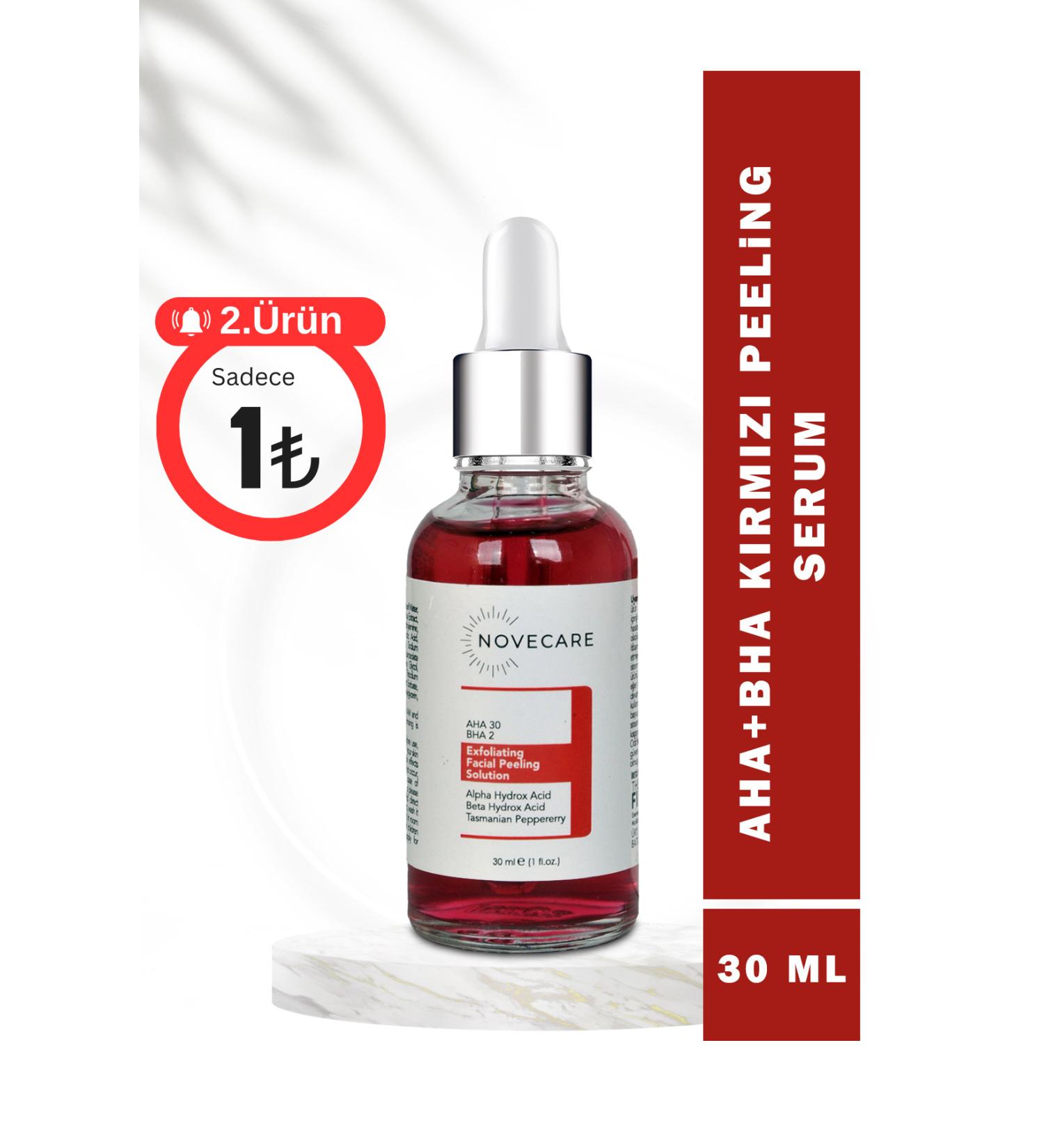 NOVECARE Aha & Bha Revitalizing & Pore Tightening & Moisturizing Peeling Serum 30 ml Aha 30% Bha 2% - Buy Online on GoSupps.com