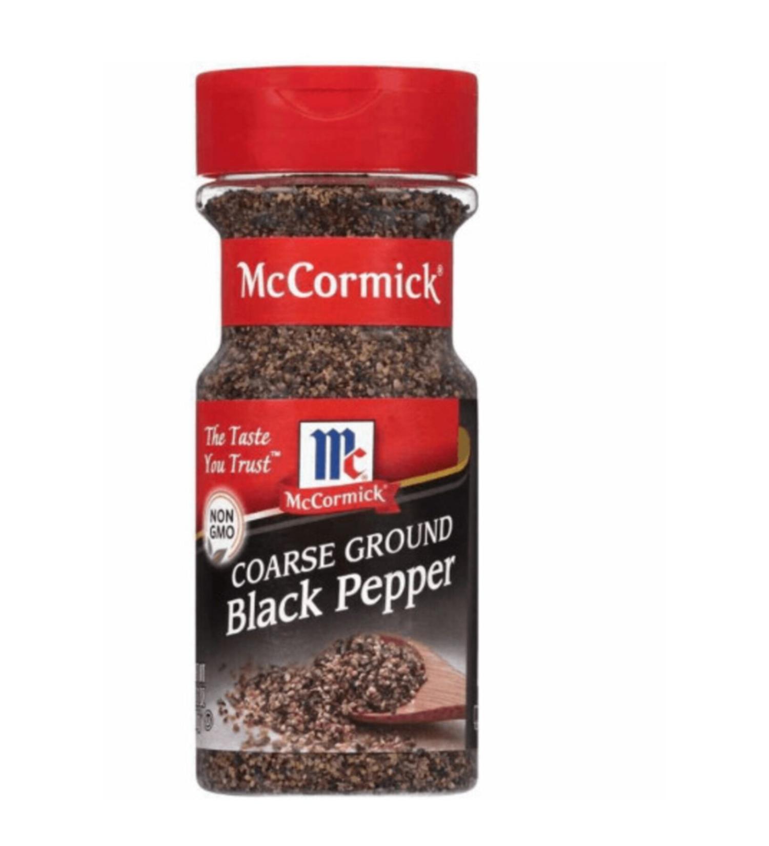 McCormick Coarse Ground Black Pepper 88gr