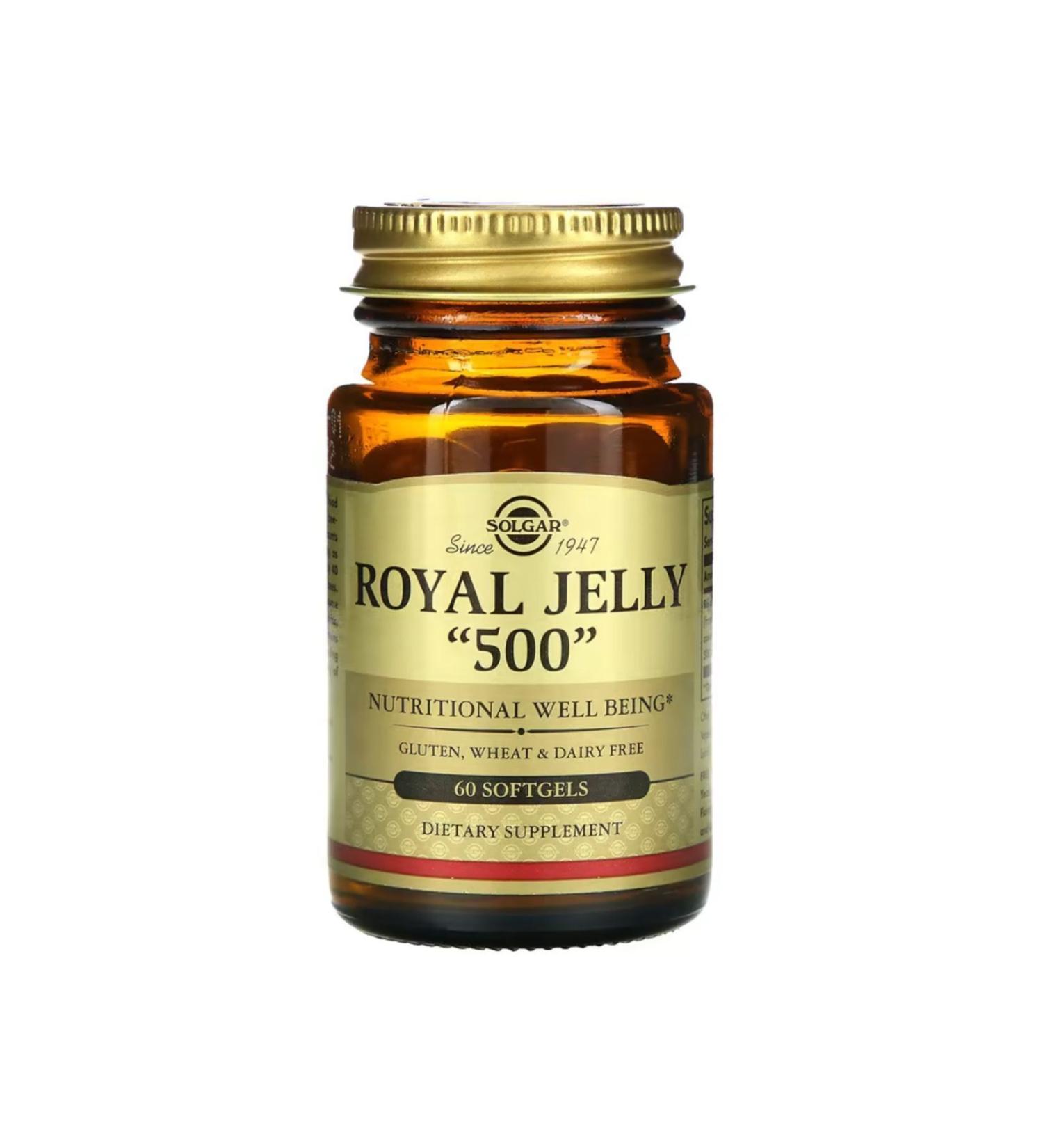 Solgar Royal Jelly 500 60 Softgel