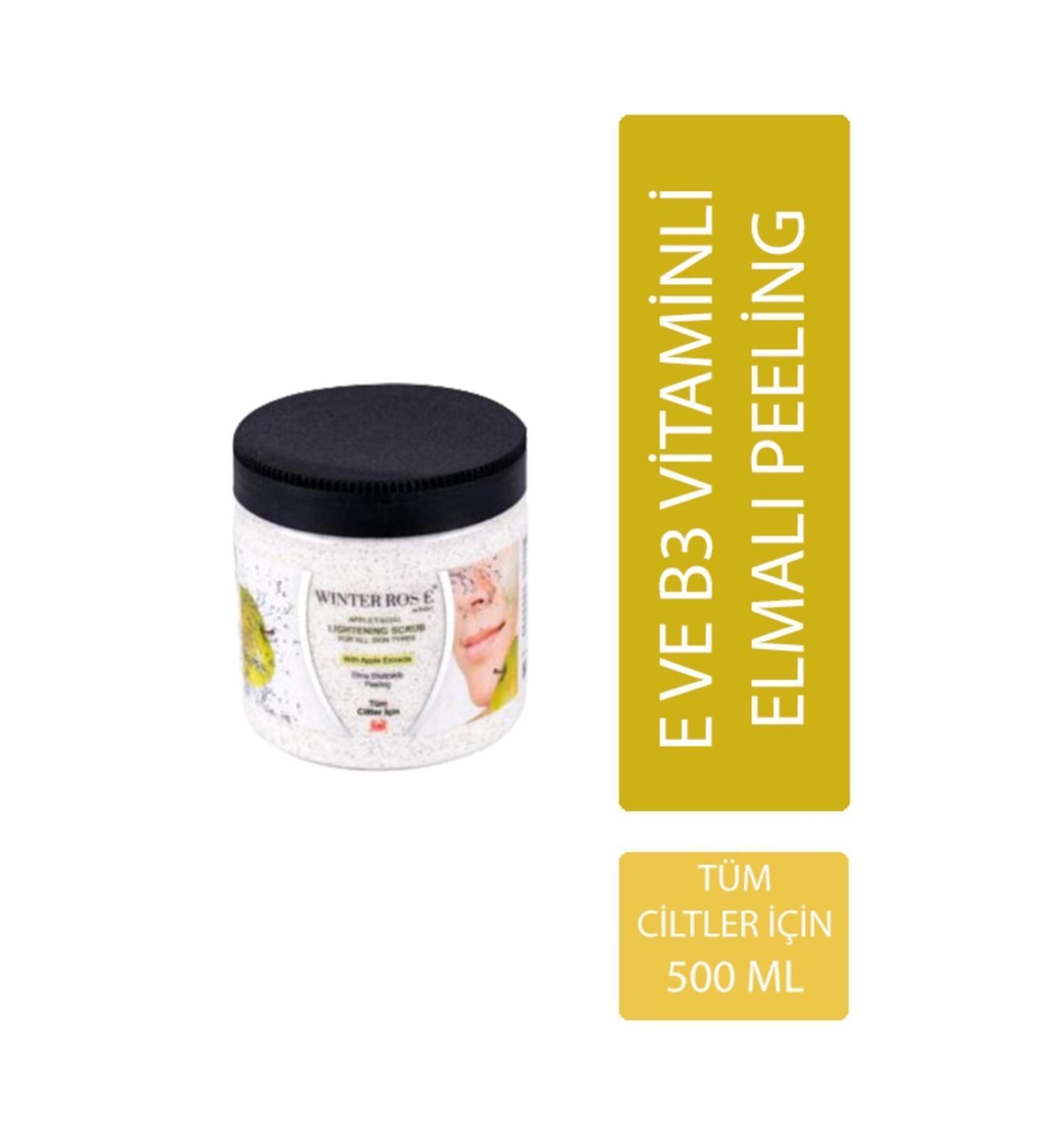 Kontes Peeling with Apple Extract for All Skin Types 500 gr