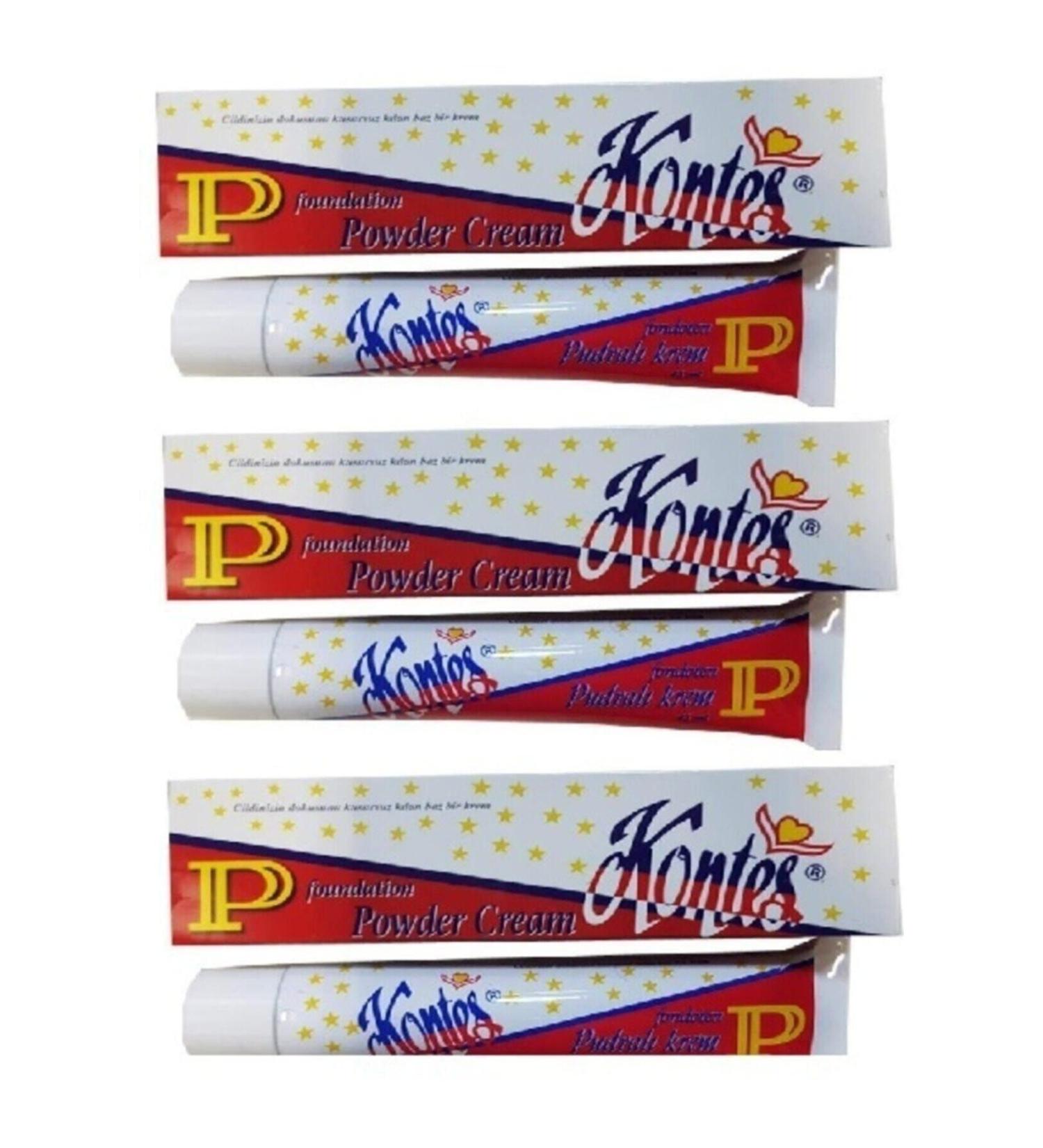 Kontes Skin Whitening Cream 3 Pieces - Buy Online on GoSupps.com
