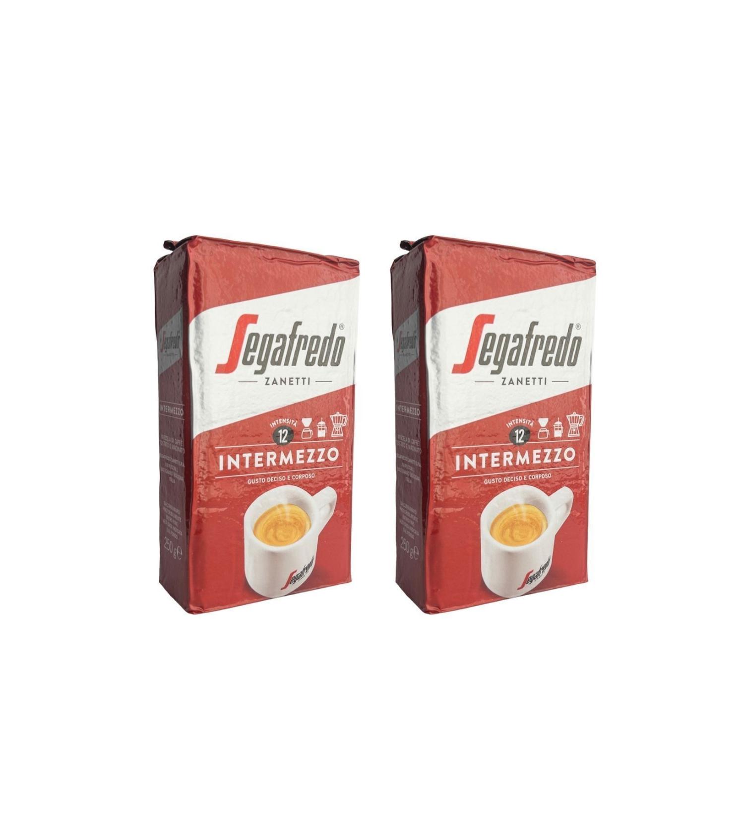 Segafredo Zanetti Intermezzo Ground Coffee 250 gr (2 PIECES) - Buy Online on GoSupps.com
