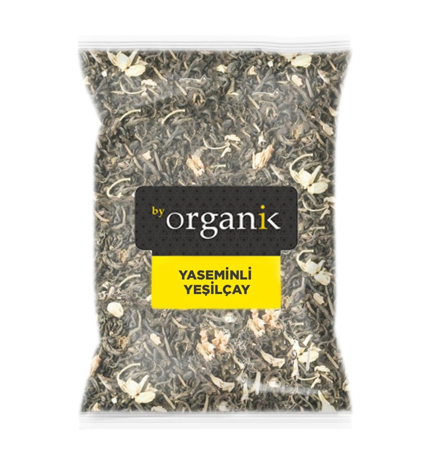 BY ORGANIC Jasmine Green Tea 1 Kg (Natural Dried Sifted Additive-Free)