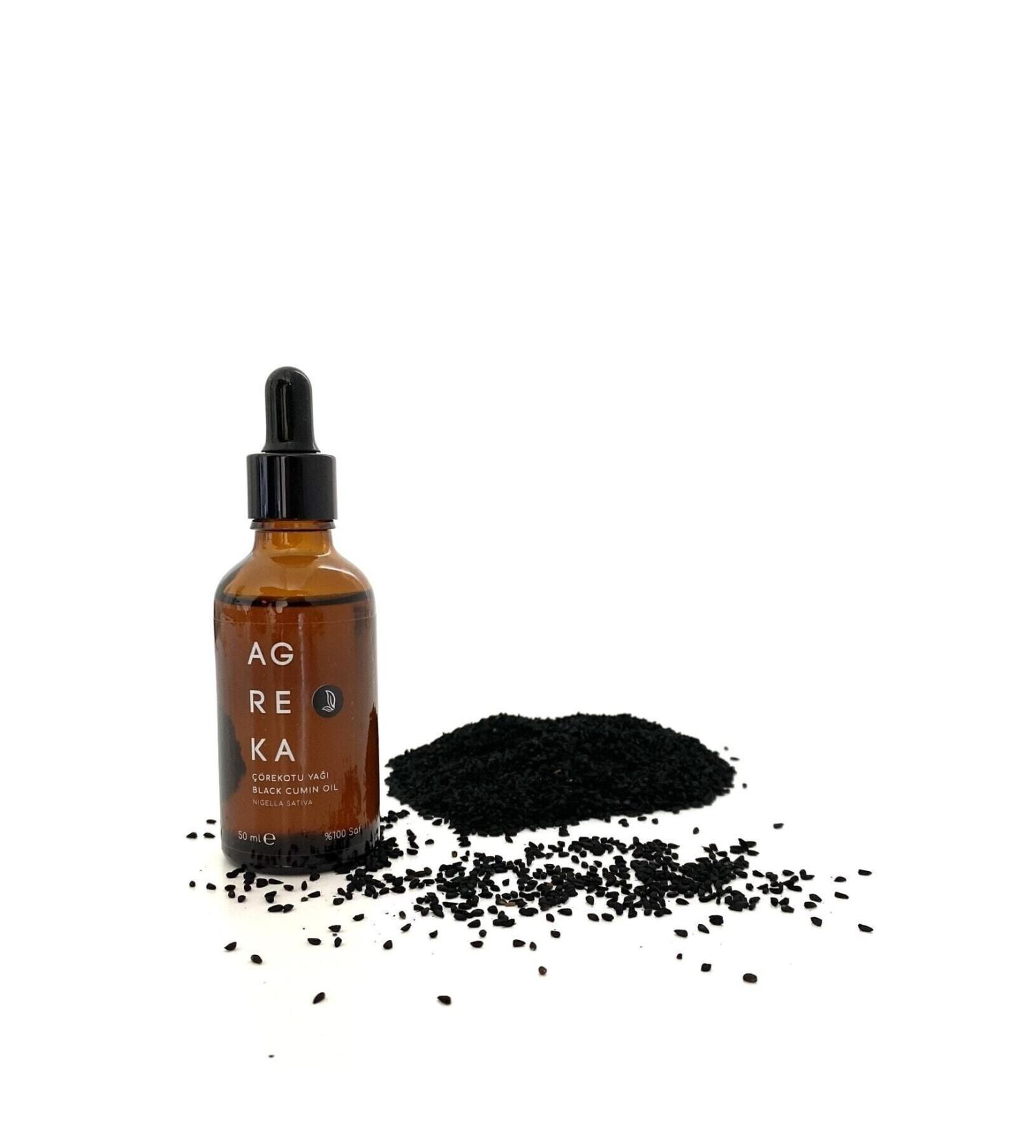 Aggreca Black Cumin Oil 50 ml / Cold Pressed / Skin Serum / Care Oil