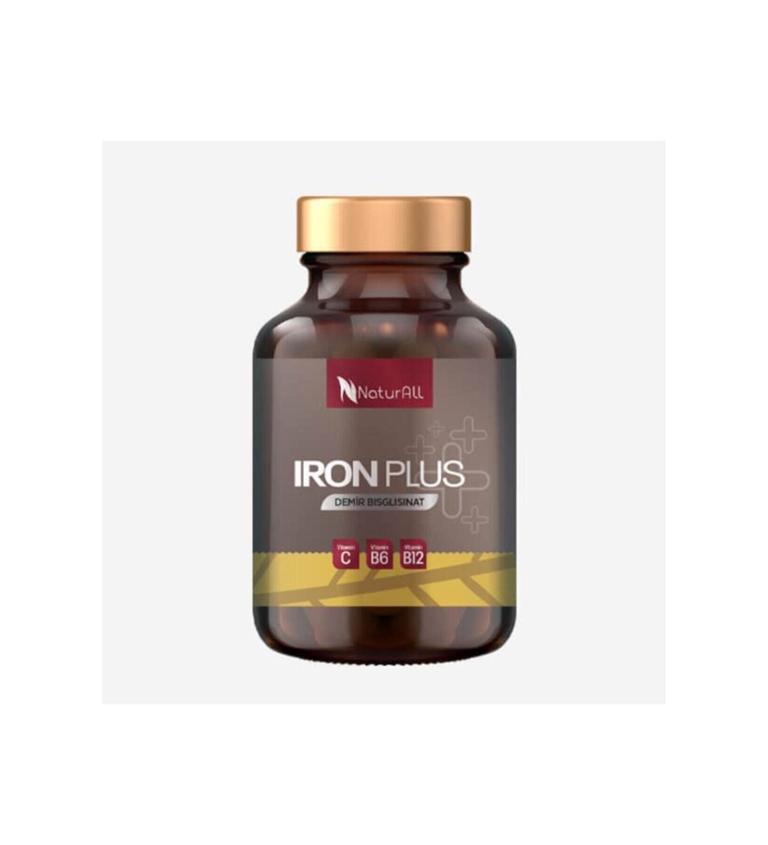 Naturall Iron Plus 30 Herbal Capsules
