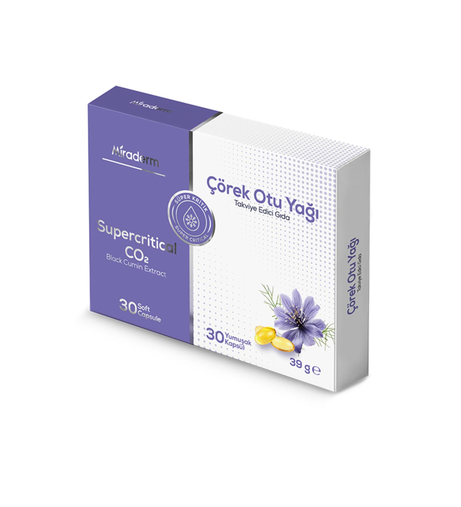 Miraderm BLACK SEED OIL SOFTGEL 30 KP MRD