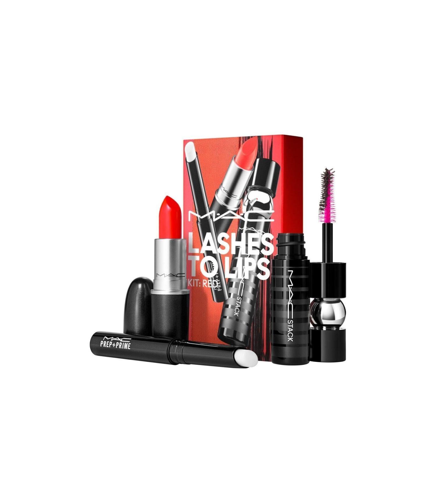 Mac Lashes To Lips 3 Step Set-red-773602682935
