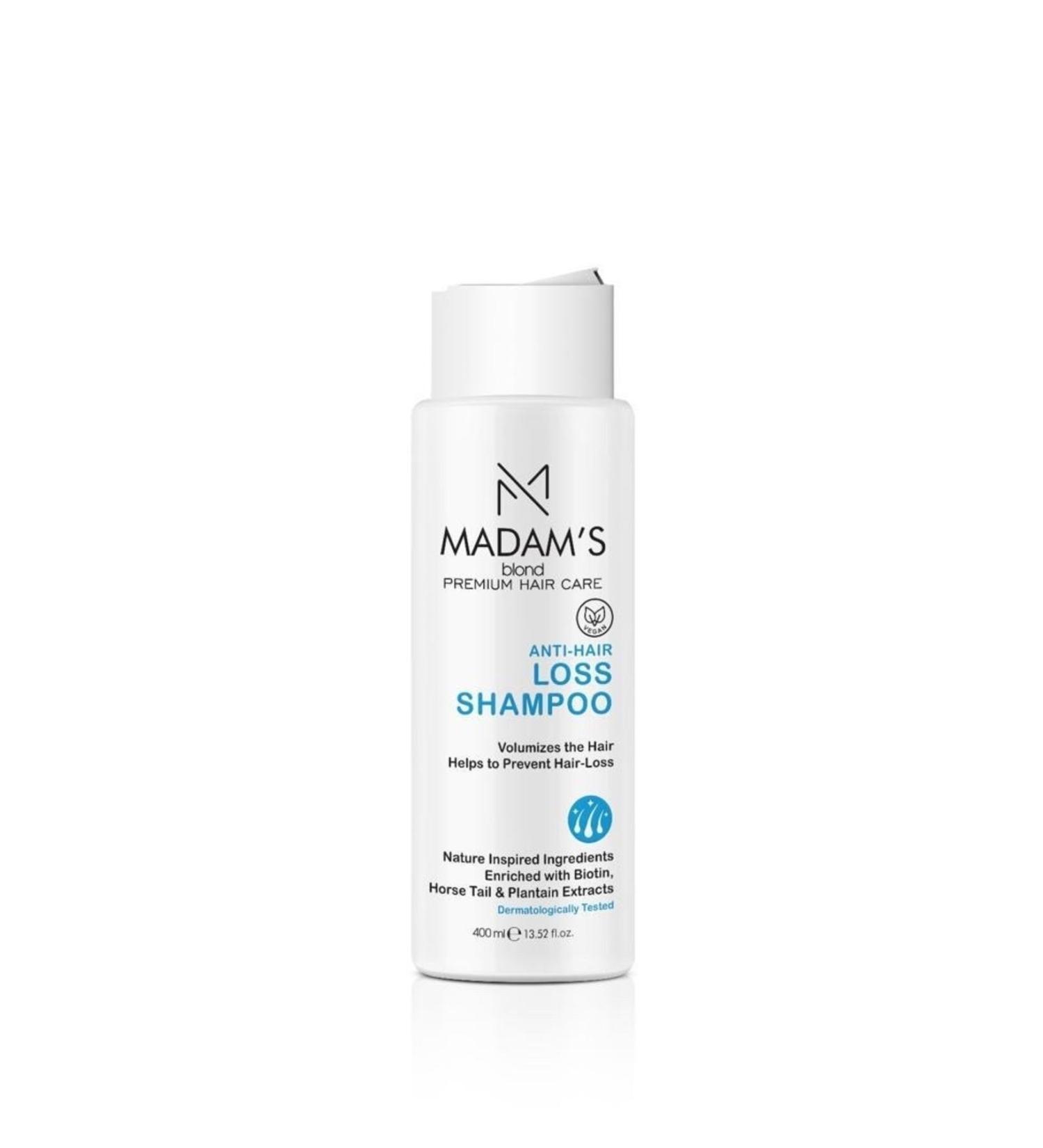 MADAMS BLOND Anti Hair-loss Shampoo (ANTI-SHAMPOO) 400 ml
