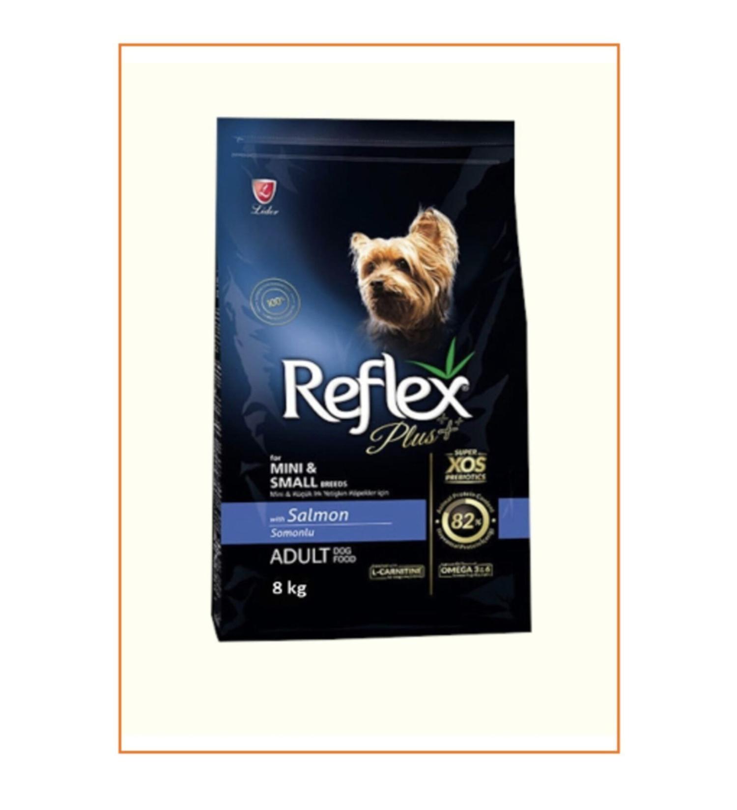 Reflex MS Breed Adult Dog 26/15 Salmon 8 Kg (For Mini and Small Breeds)