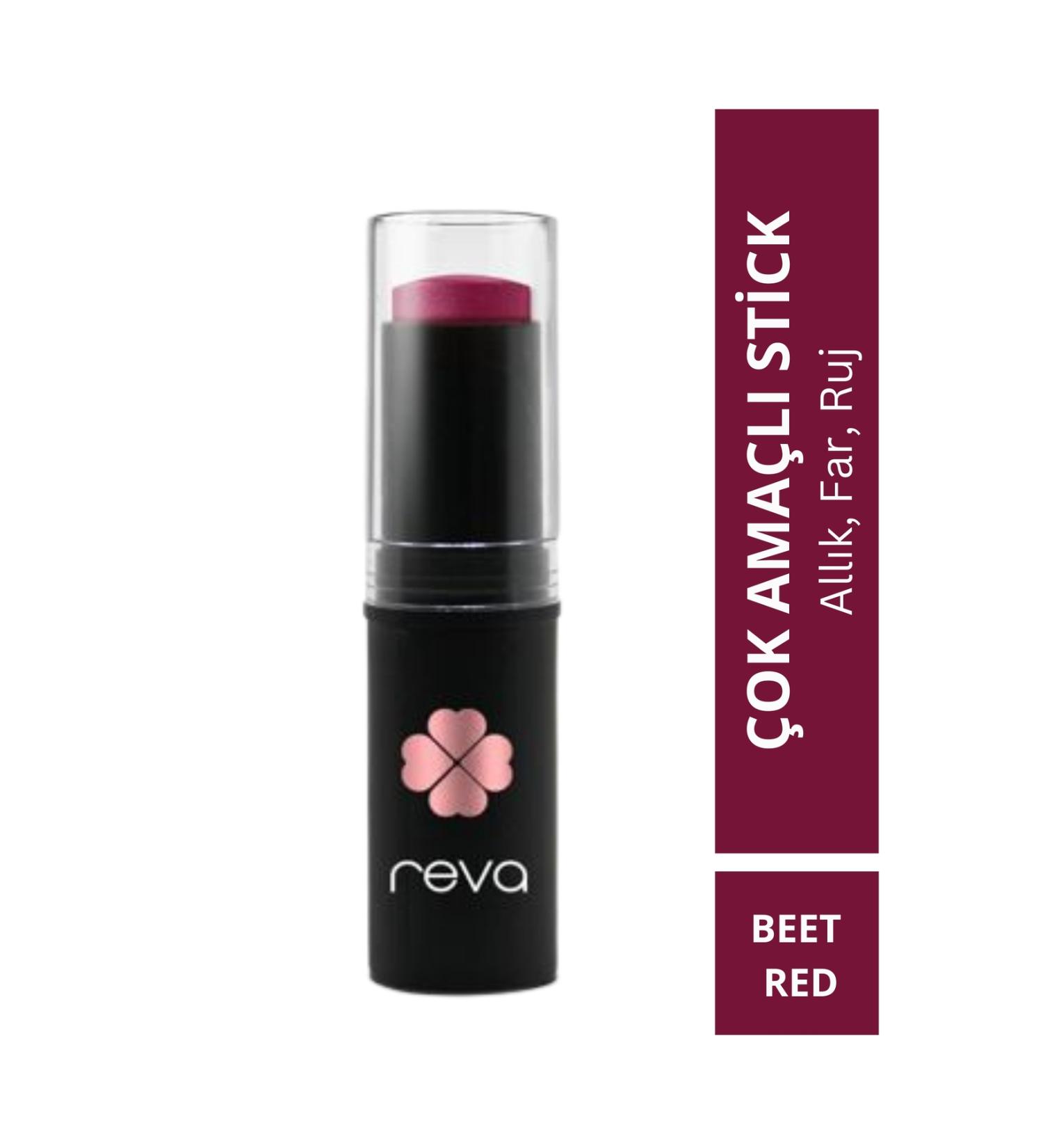 REVA Multi-Purpose Stick Blush Eyeshadow Lip Color & Lip Cheek Eye Tint-vegan & Clean Contentrv112 - Buy Online on GoSupps.com