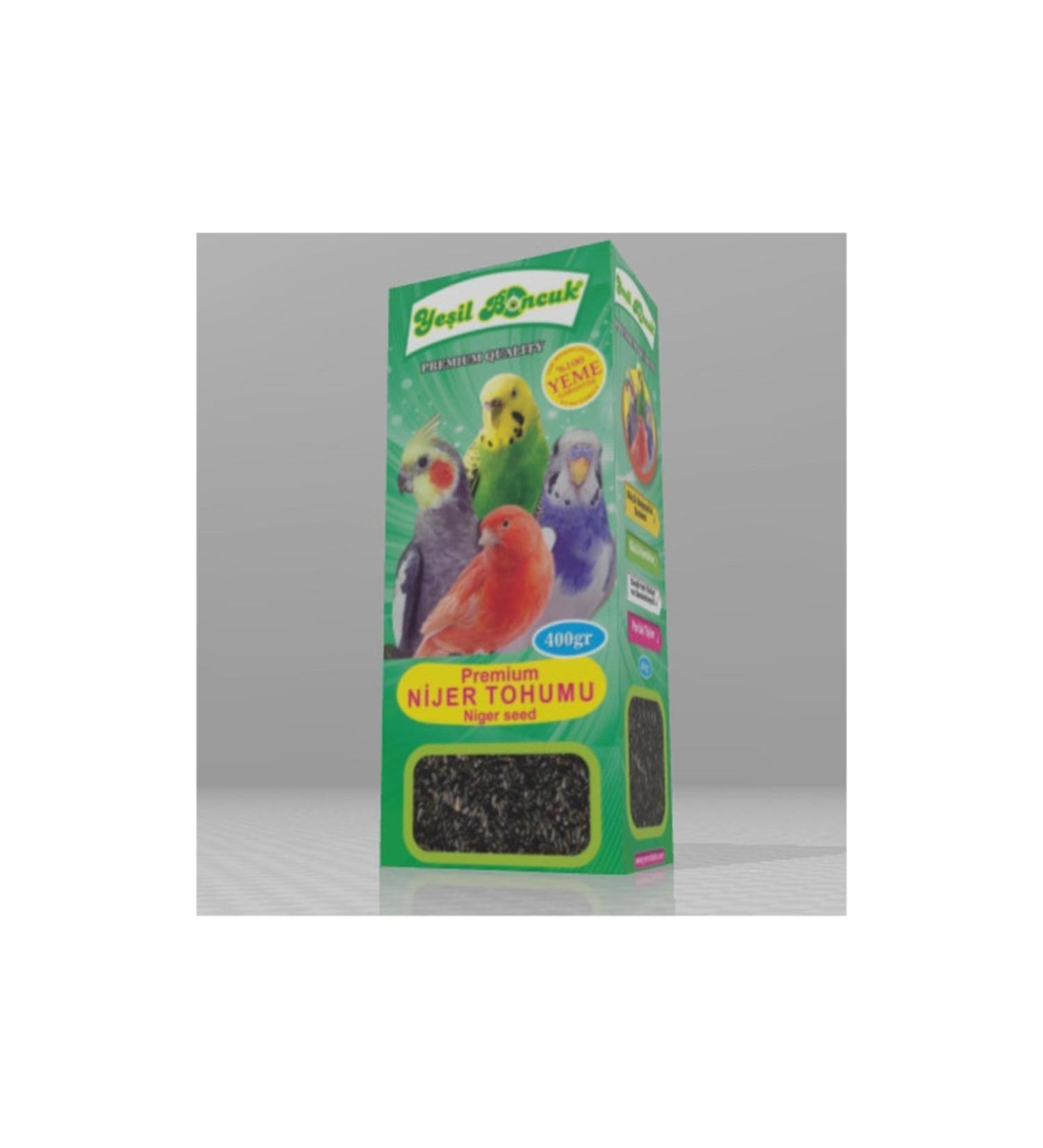 GREEN BEAD Niger Seed 400 gr