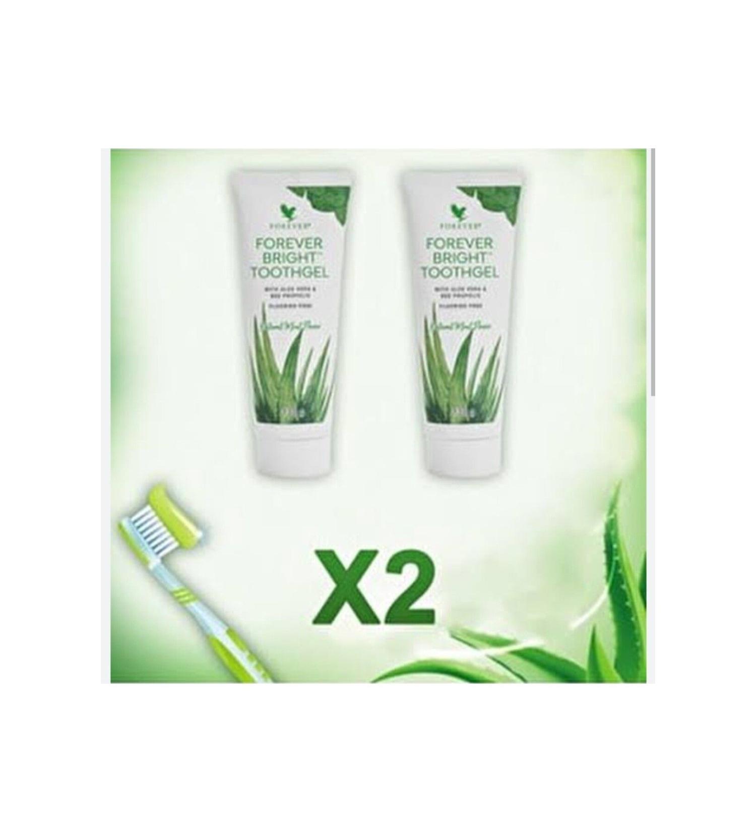 Forever Living Bright Toothpaste 130 gr 2 Pieces - Buy Online on GoSupps.com