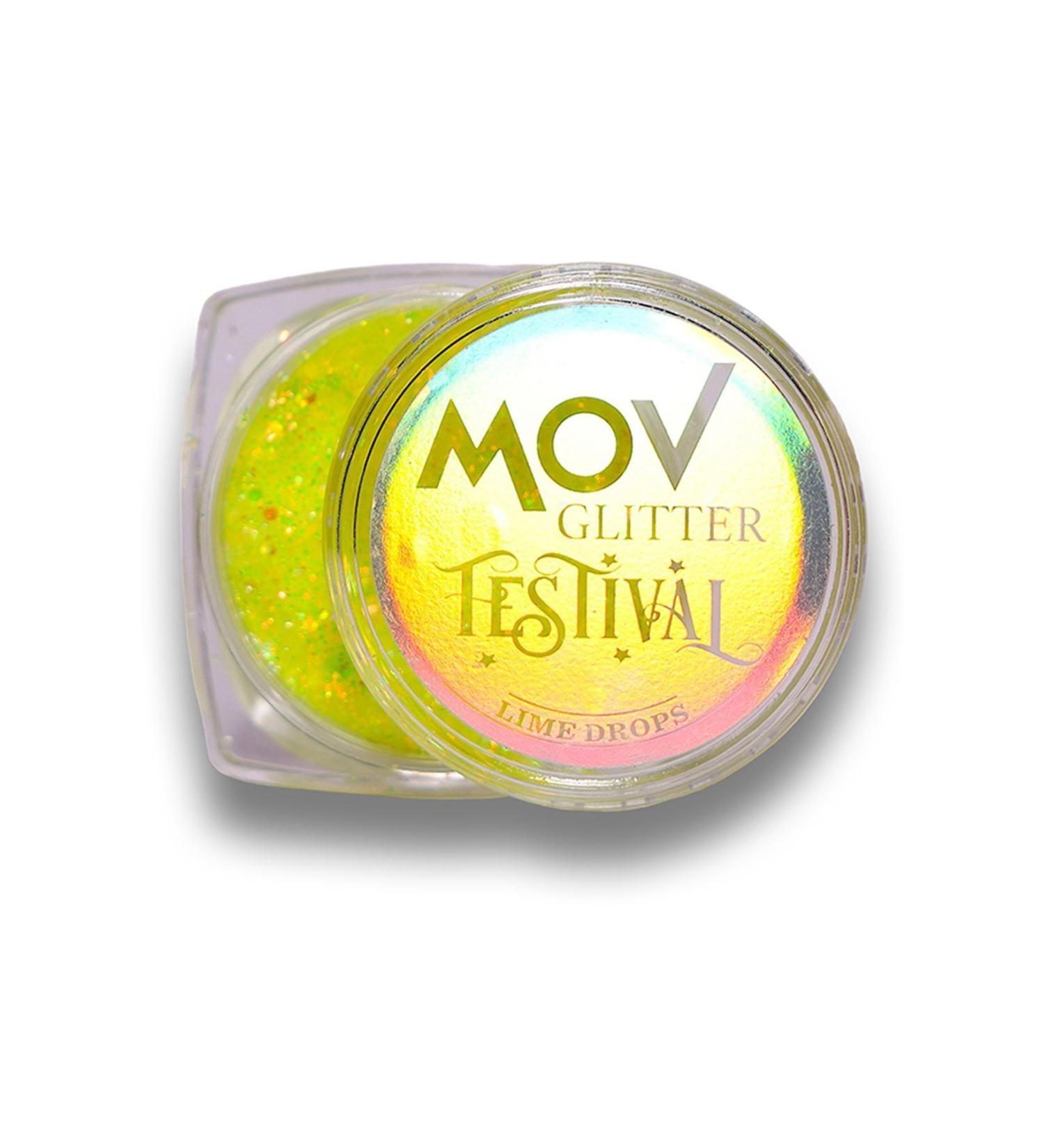 mov Cream Glitter Festival No:6 Lime Drops