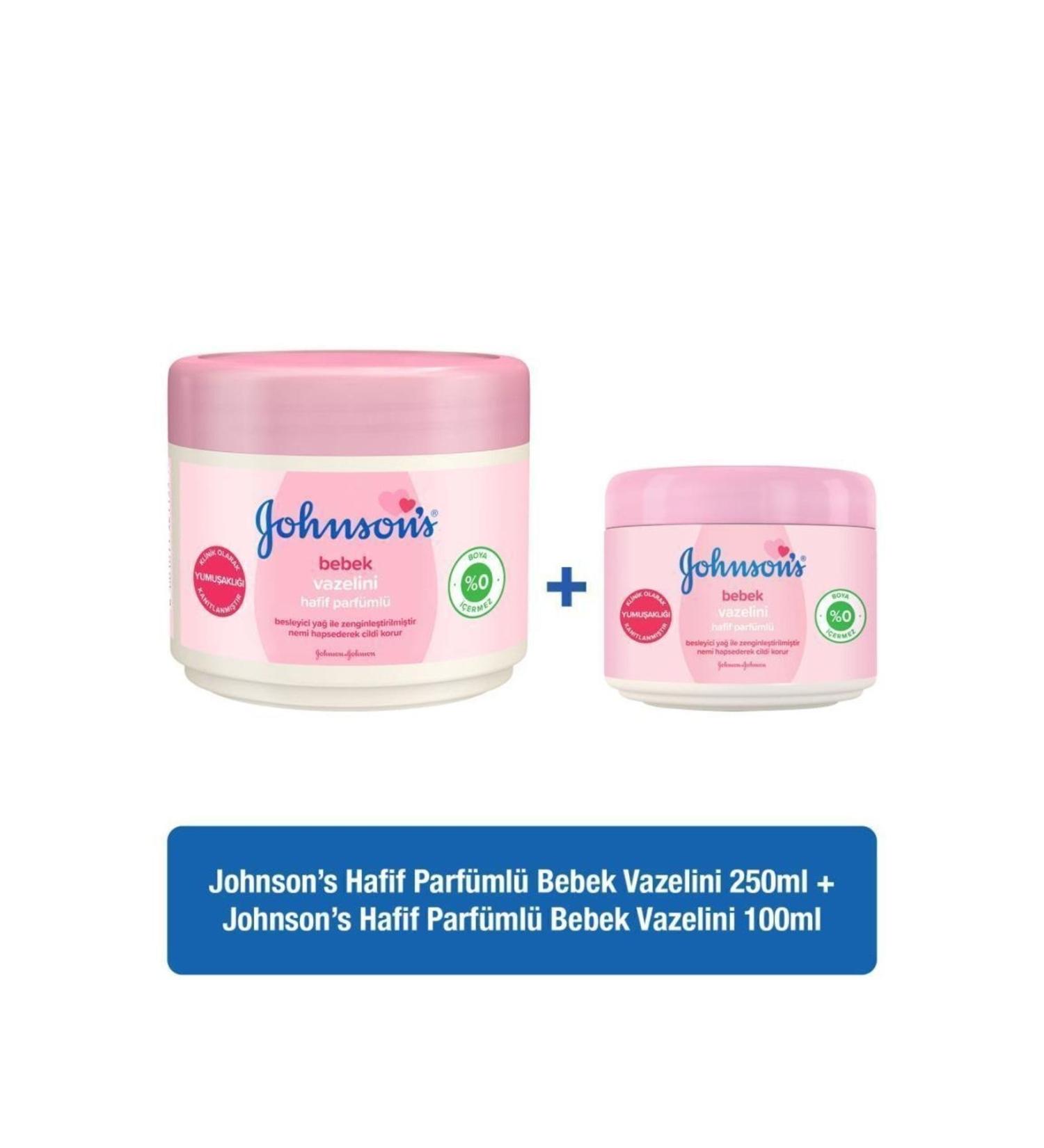 Johnson's Intensive Moisturizing and Nourishing Vaseline 250 ml 100 ml