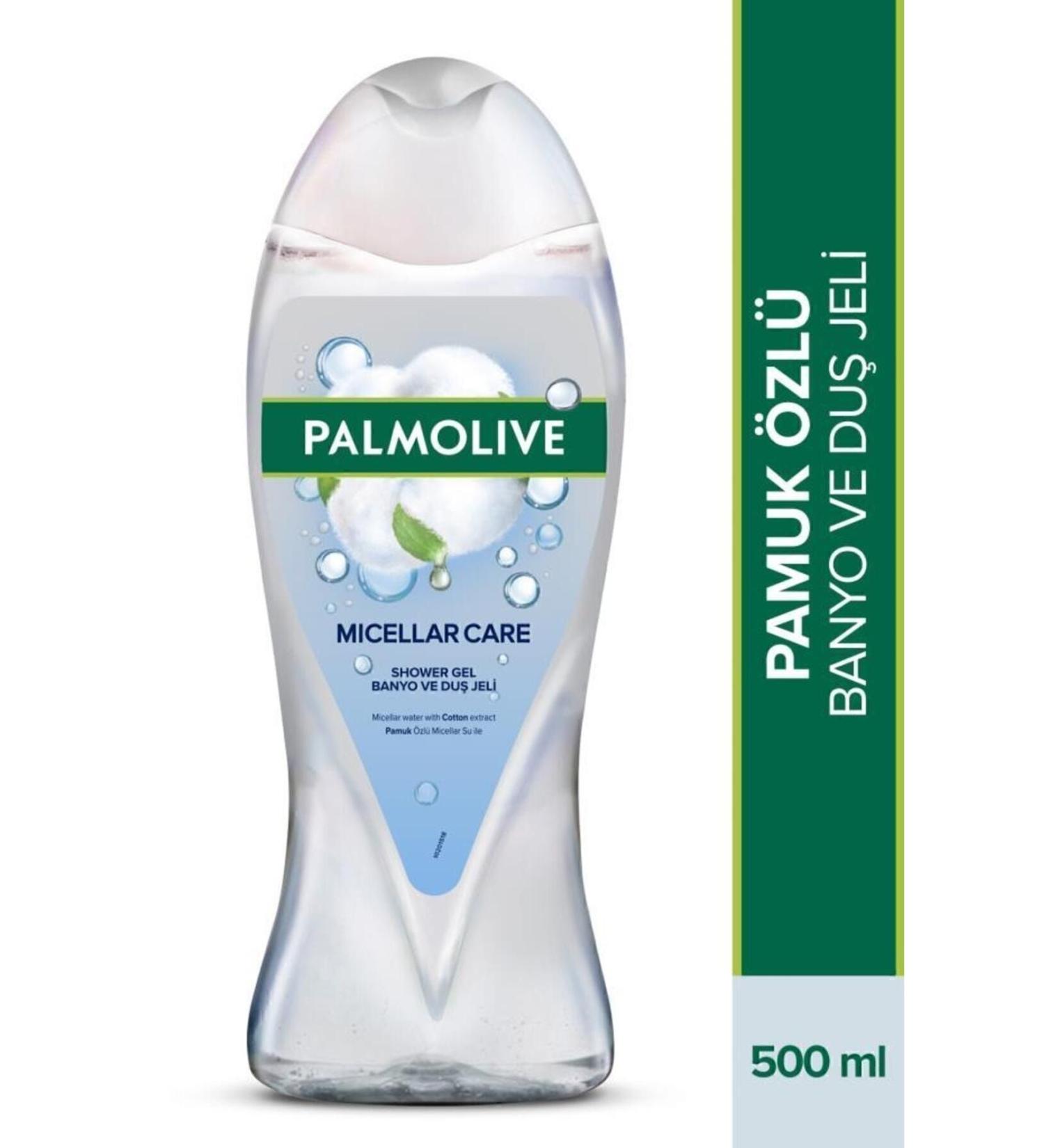 Palmolive Micellar Care Bath and Shower Gel with Cotton Essence Micellar Water 500 ml - Buy Online on GoSupps.com