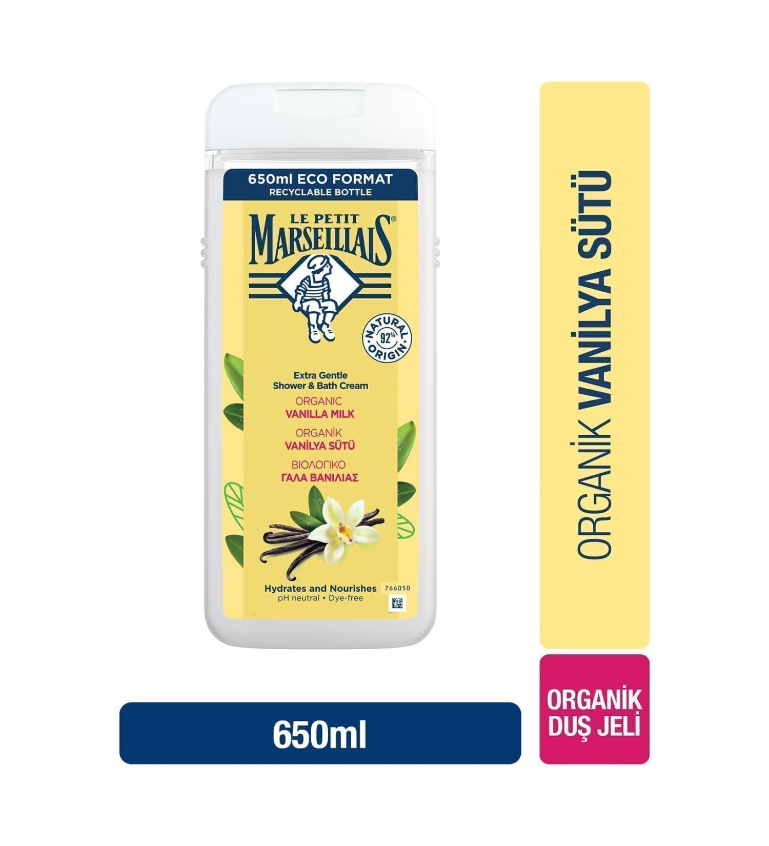 Le Petit Marseillais Shower Gel Vanilla Milk 650ml
