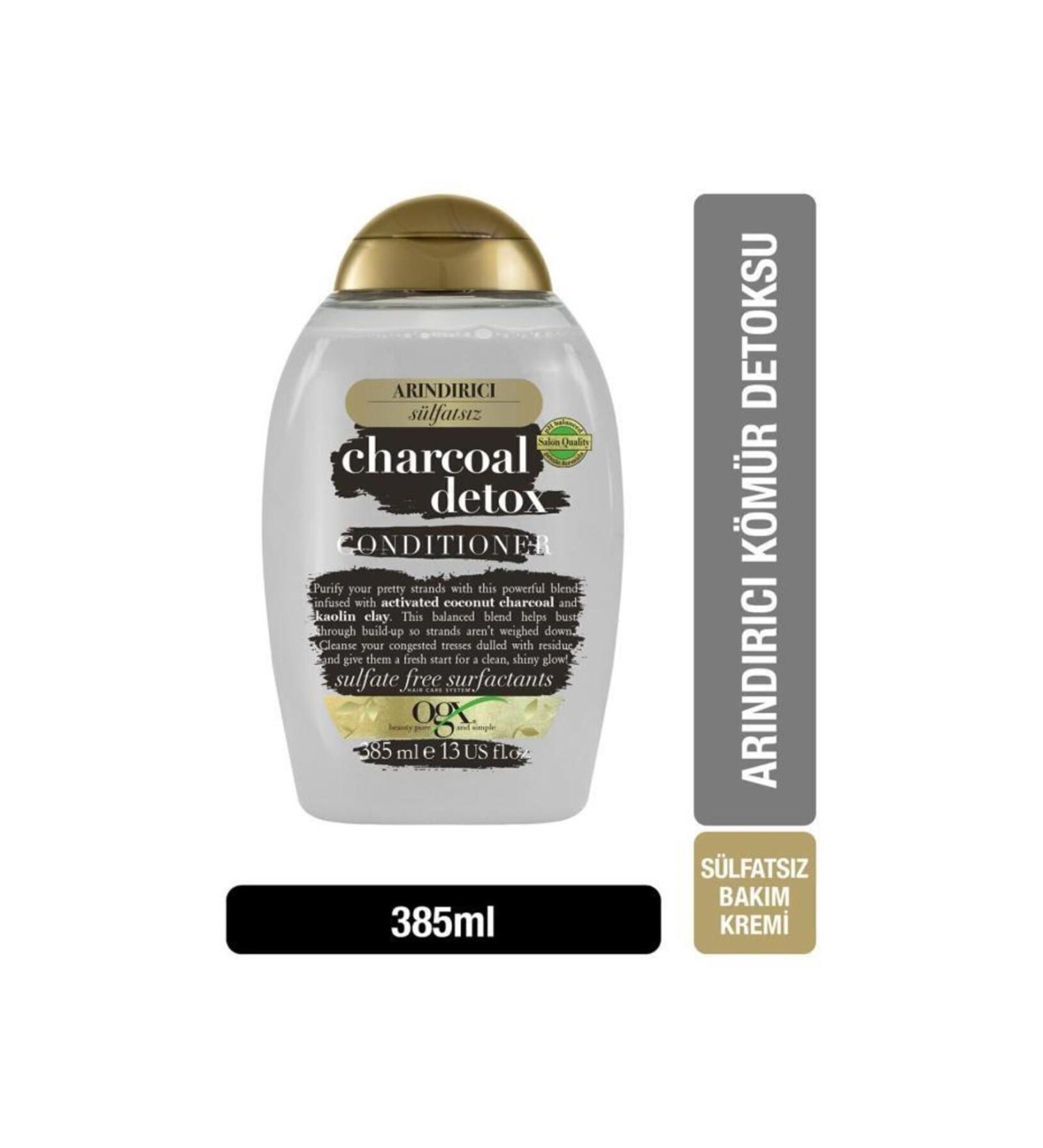 OGX Organix Charcoal Detox Sulfate-Free Hair Care Cream 385 ml - Buy Online on GoSupps.com